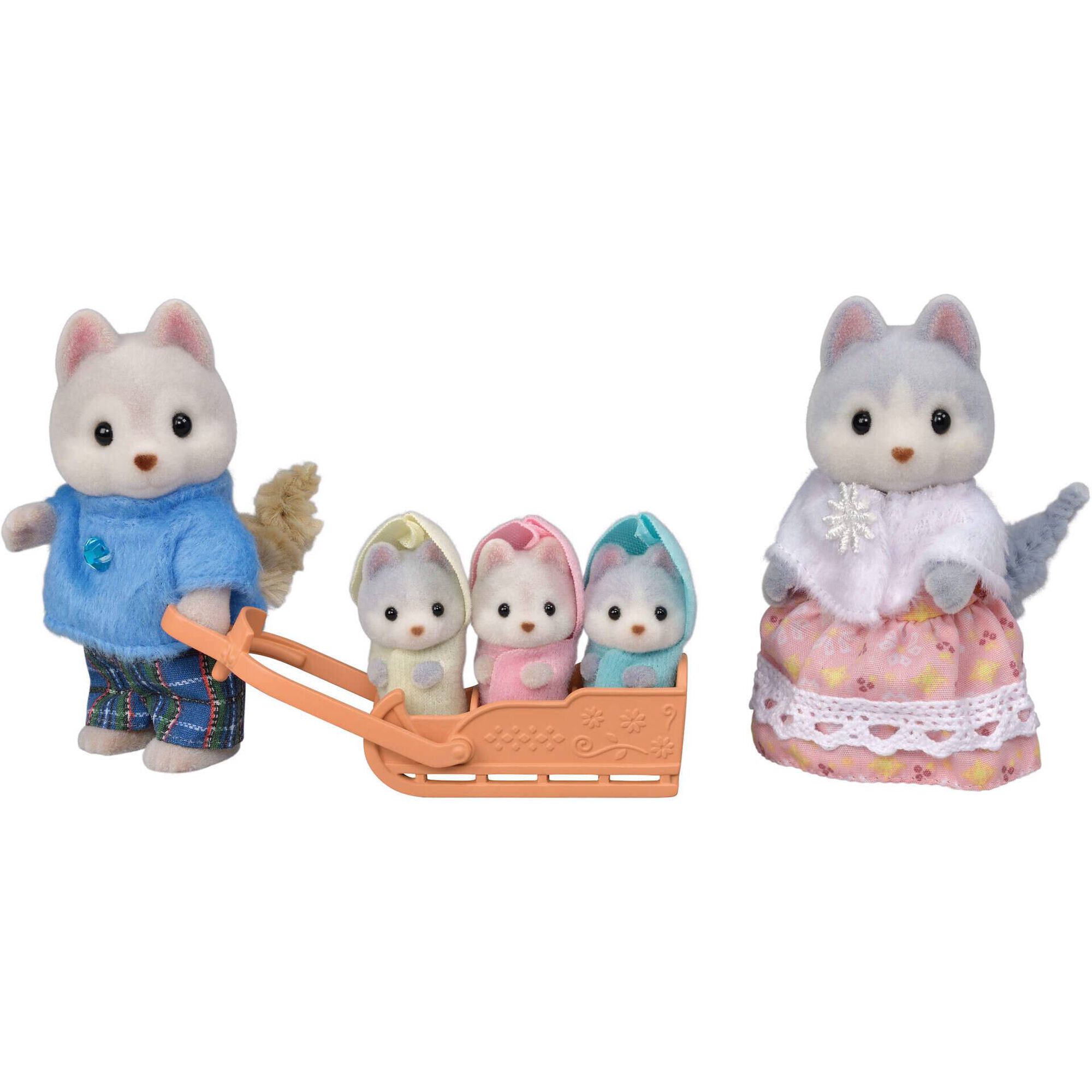 Sylvanian Families - Pack Figuras Fam&iacute;lia Husky