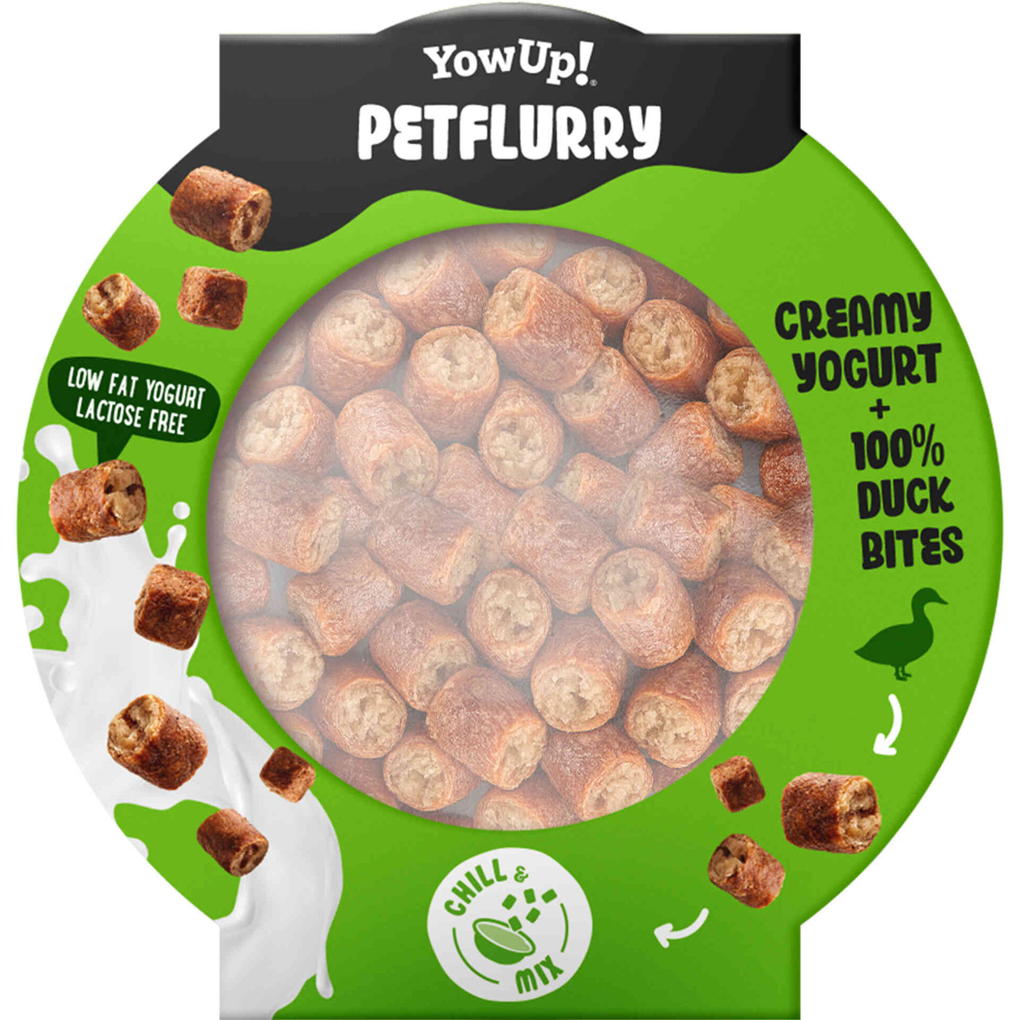 Iogurte para C&atilde;o PetFlurry Pato YowUP!