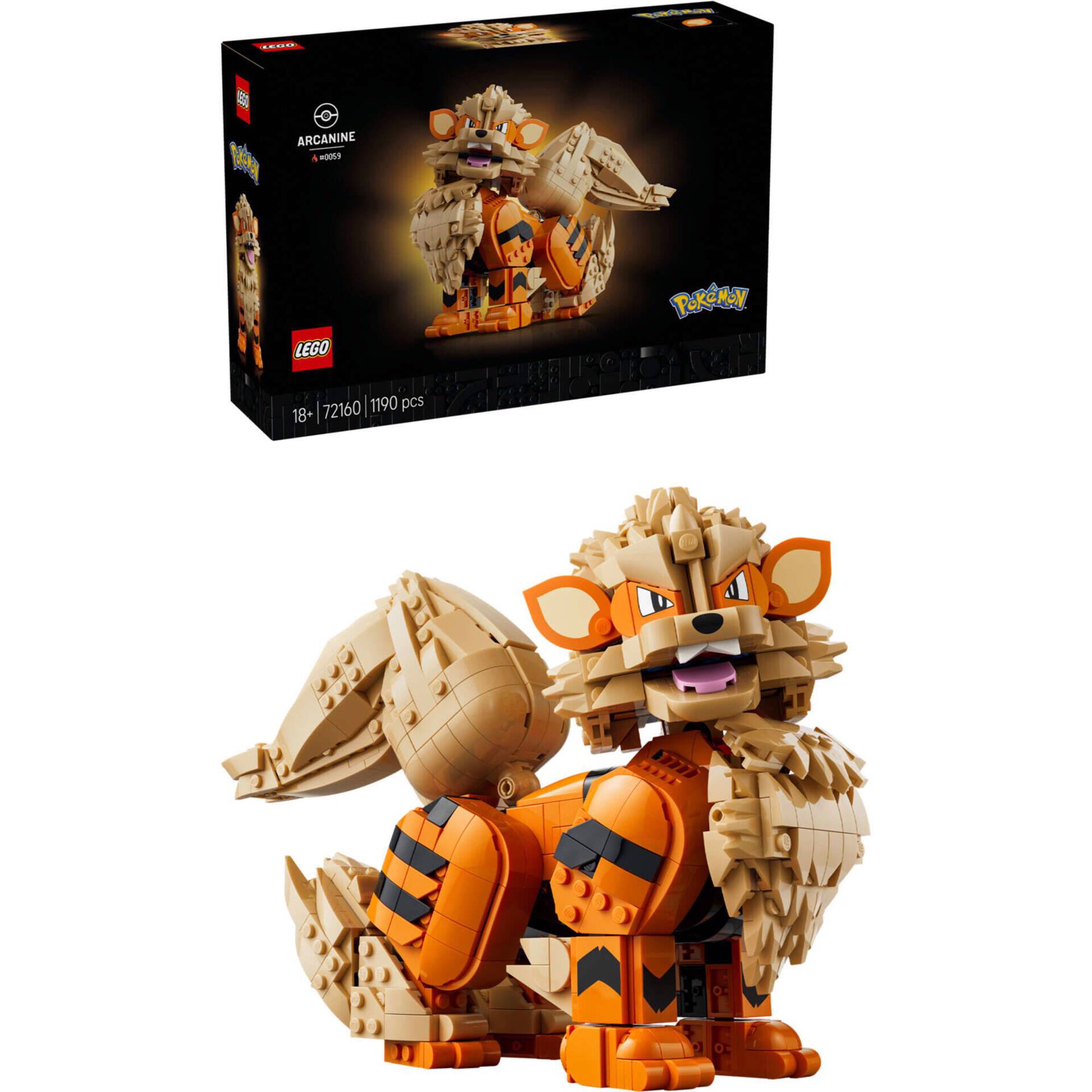 LEGO Pok&eacute;mon - Arcanine - 72160