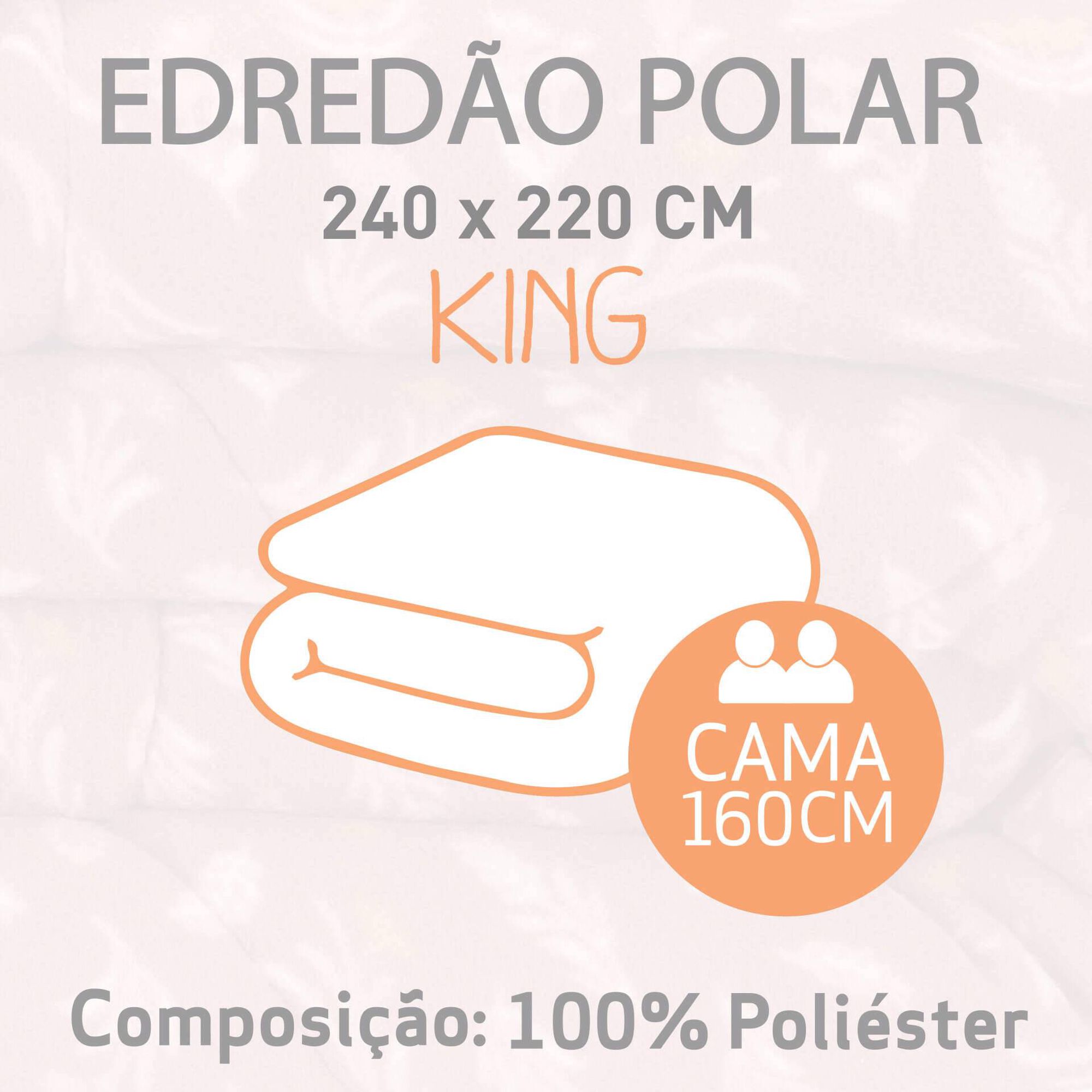 Edredão Polar Rosa Plantópia