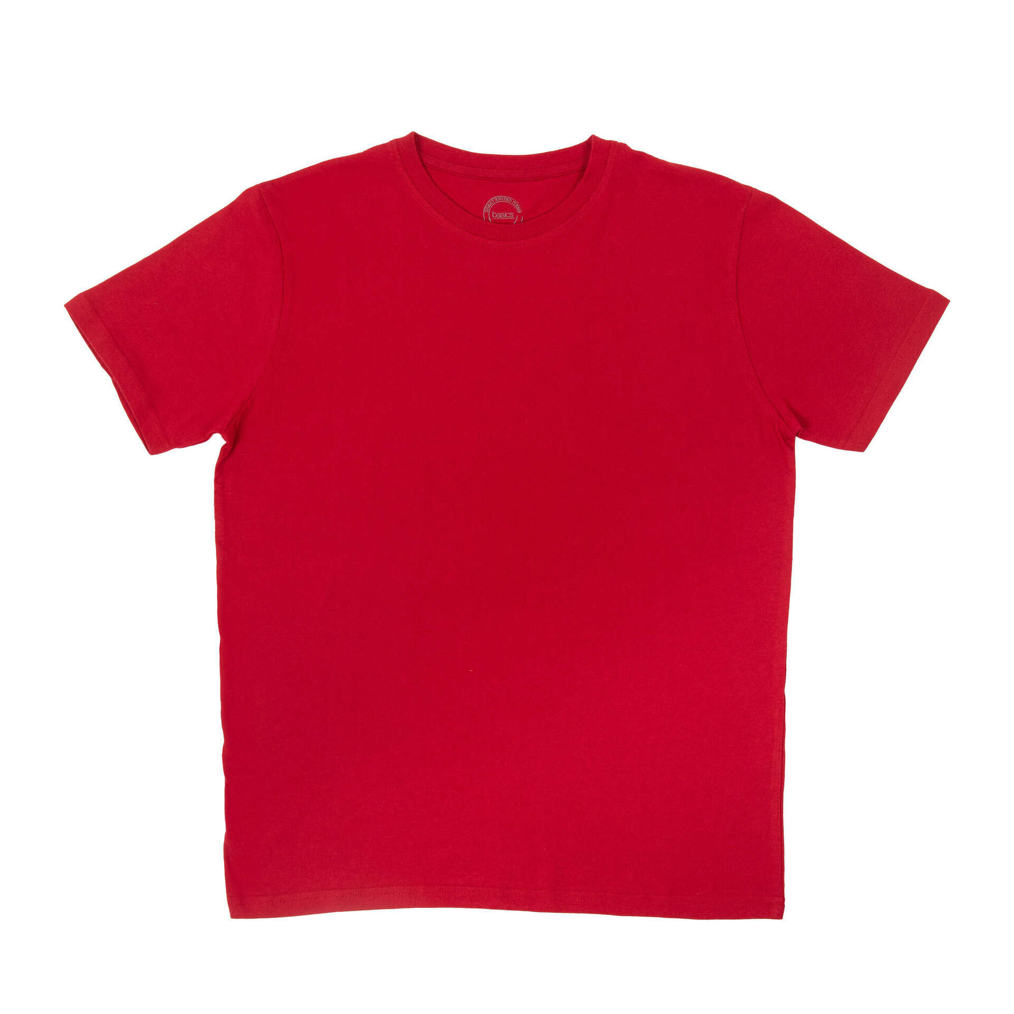 T-shirt Algodão Vermelho Escuro XL Homem