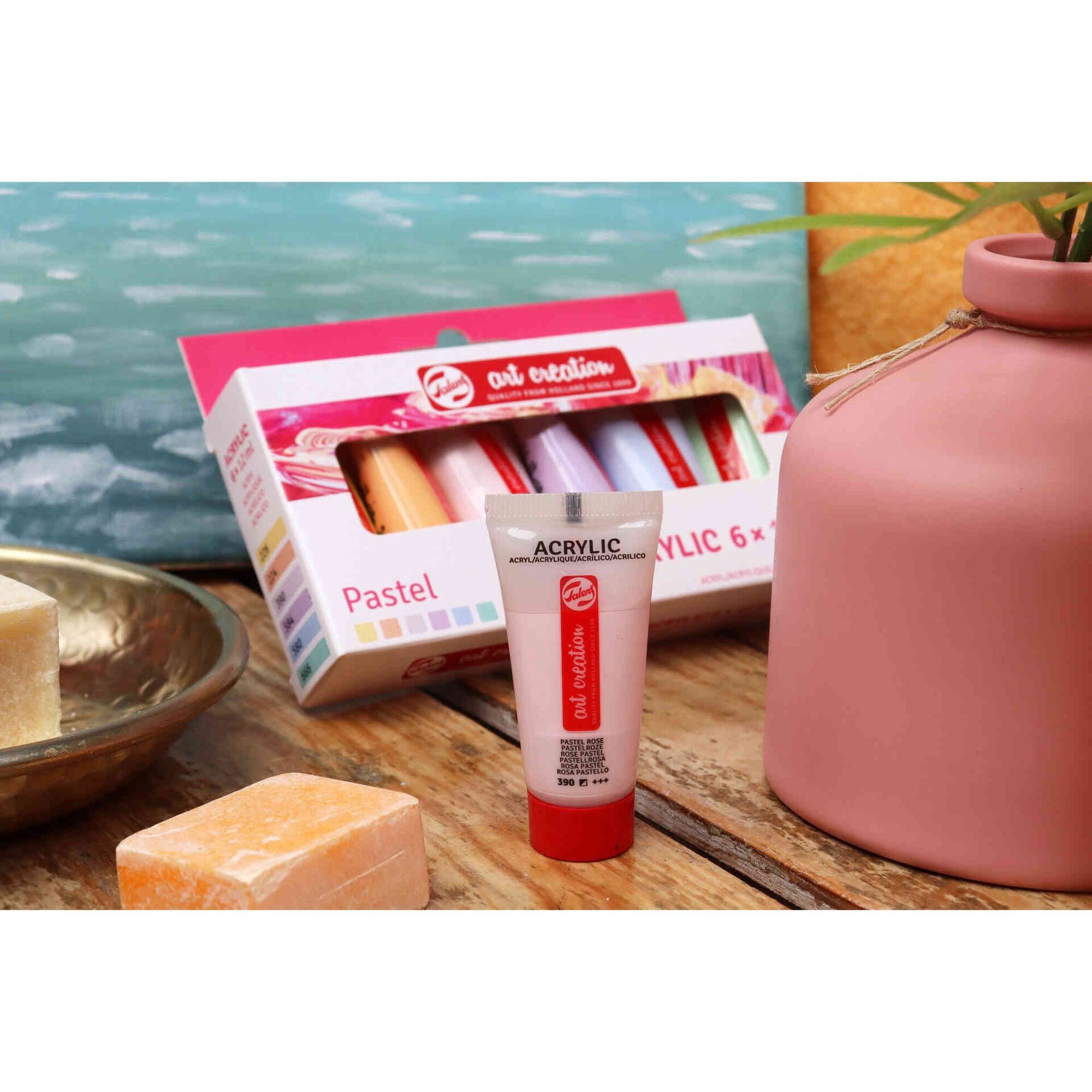 Tinta Acr&iacute;lica Art Creation Pastel 12ml Talens