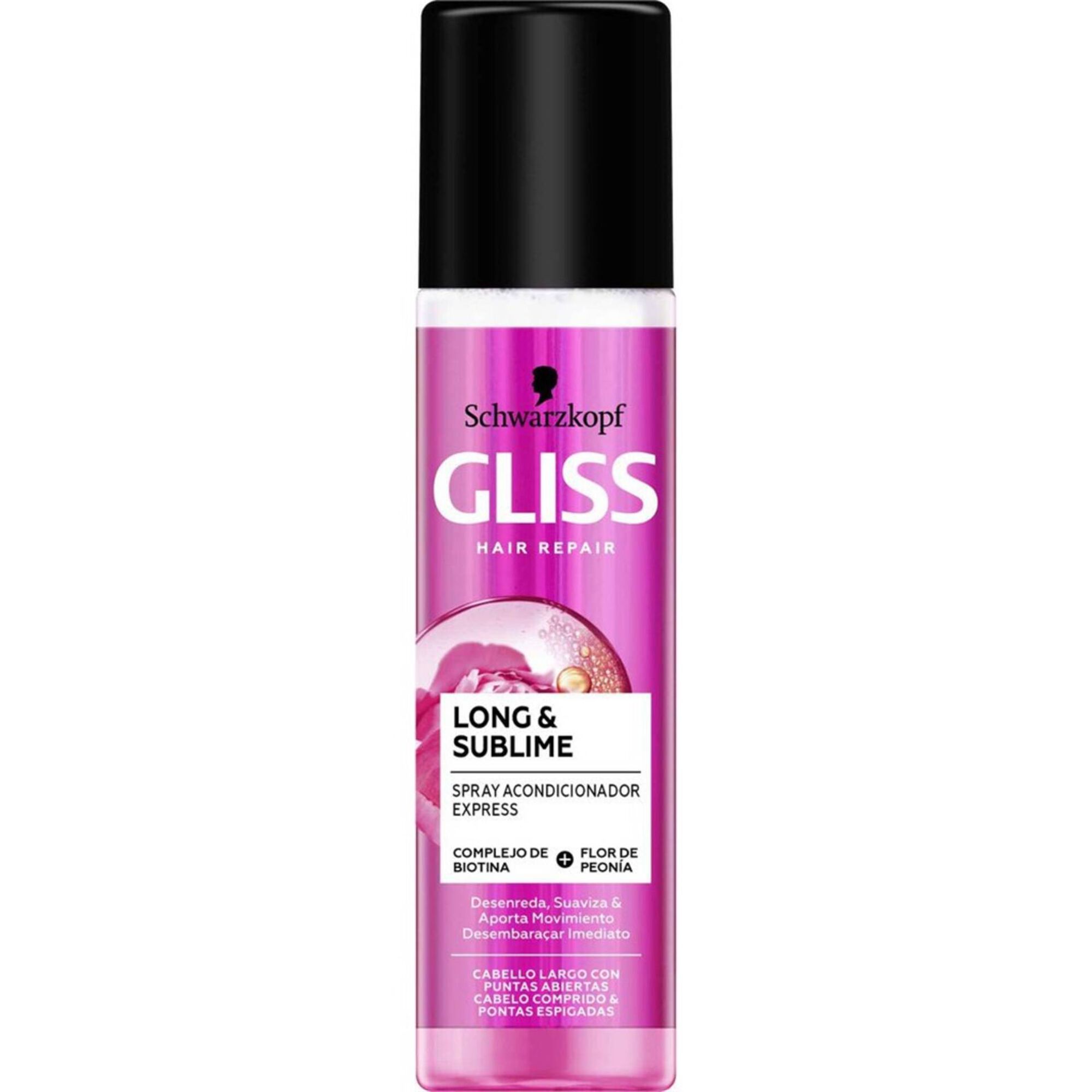 Spray Cabelo Condicionador Gliss Long & Sublime