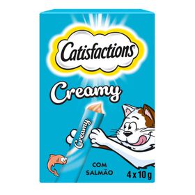 Snack Líquido para Gato Creamy Salmão