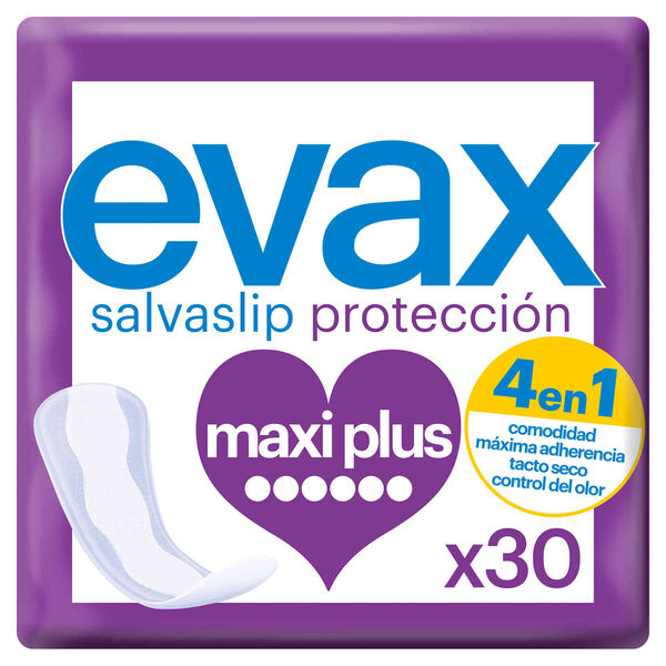 Pensos Diários Salvaslip Maxi Plus Evax