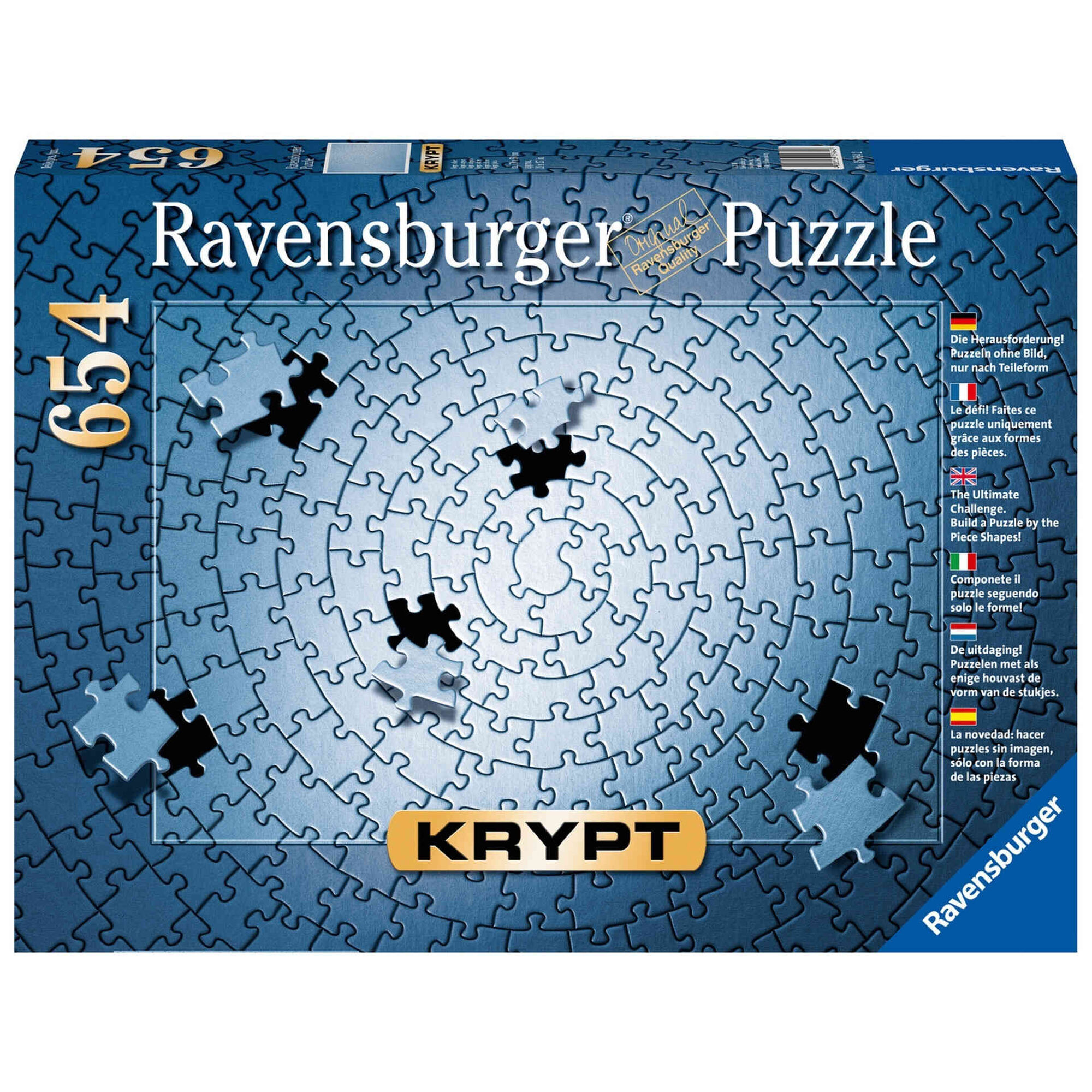 Puzzle Krypt Silver 654 Peças Puzzle Krypt Silver 654 Peças
