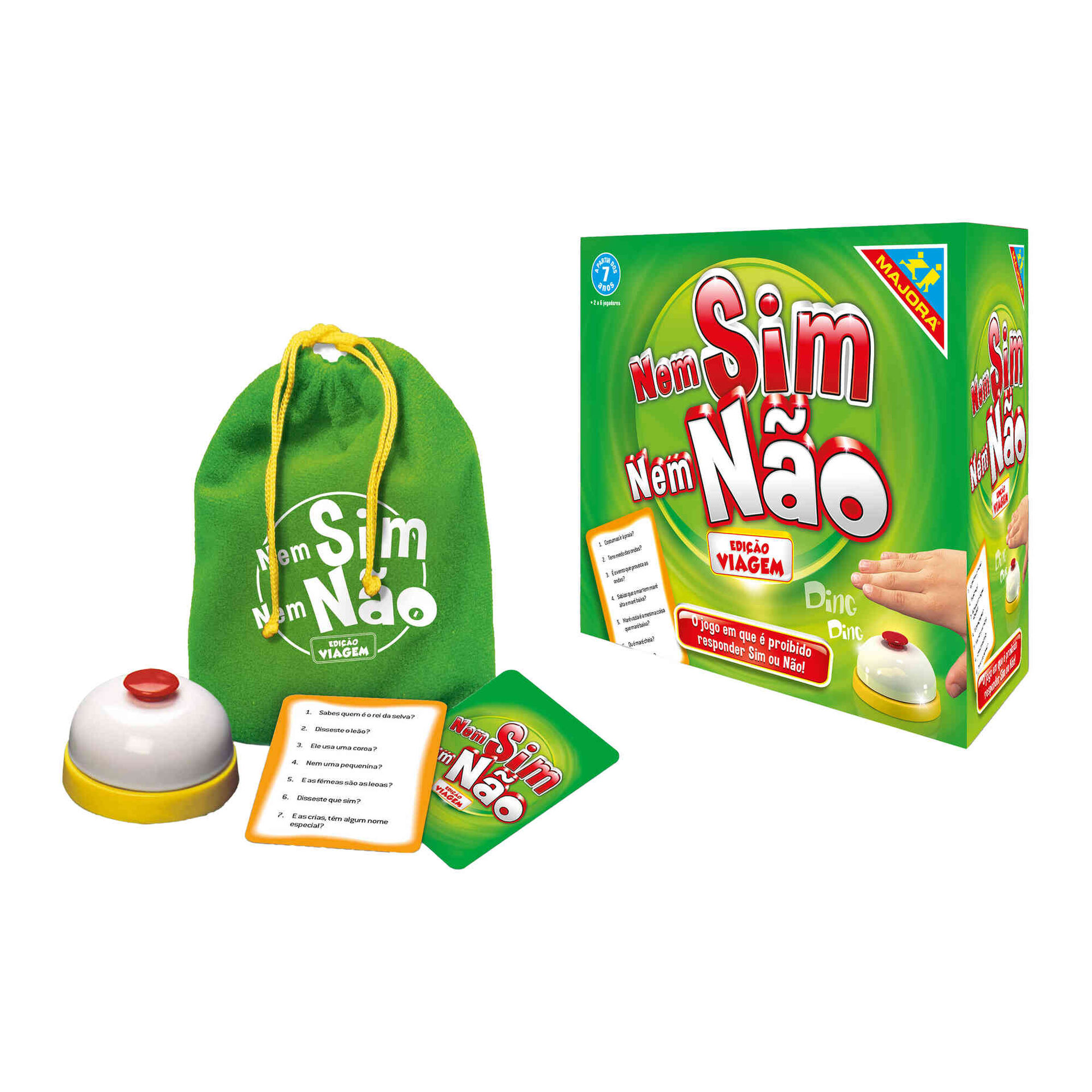 Jogo Nem Sim Nem Não (Formato Viagem) Jogo Nem Sim Nem Não (Formato Viagem)
