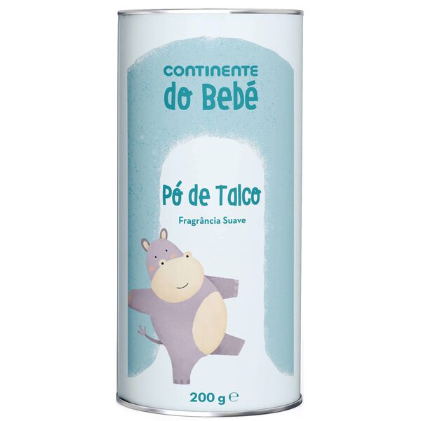 Pó de Talco Continente do Bebé