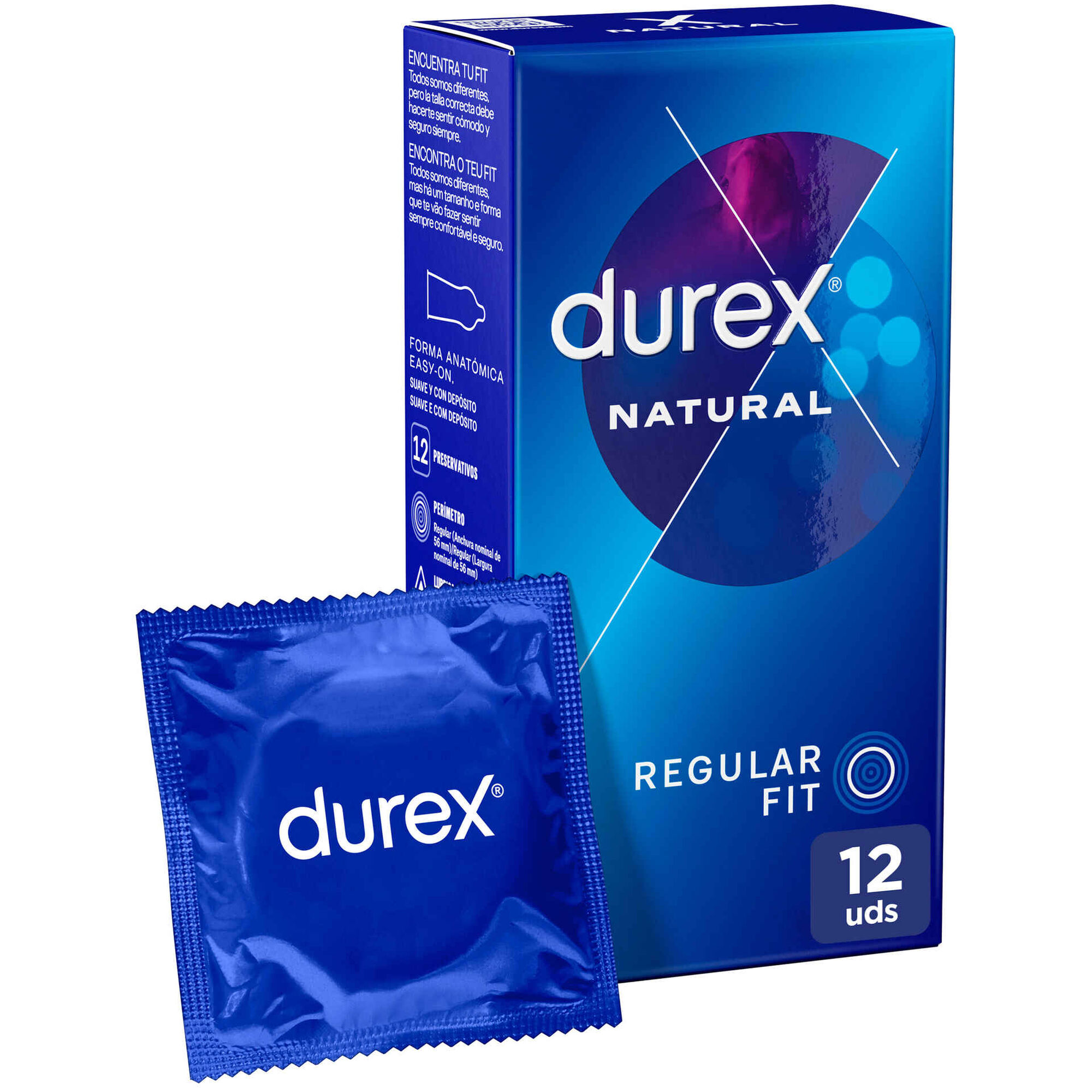 Preservativos Natural Comfort - emb. 12 un - Durex