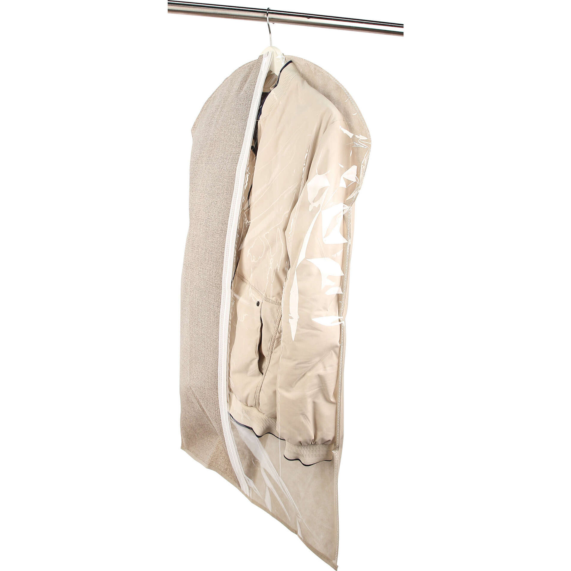 Porta-Fatos Curto Bege