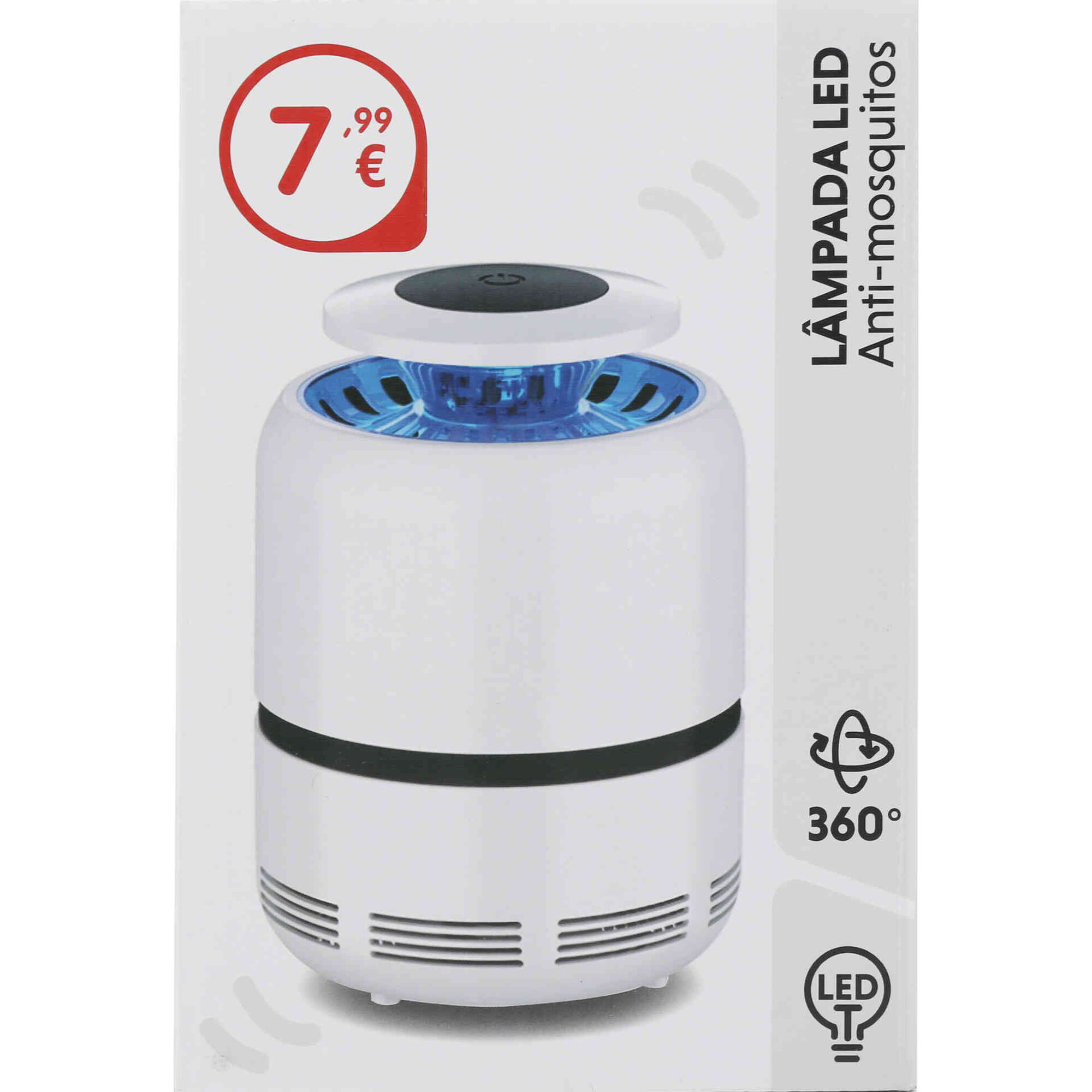 L&acirc;mpada Led Anti Mosquitos Bazar&atilde;o