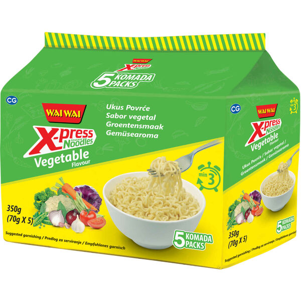 Noodles de Vegetais X-Press WAI WAI