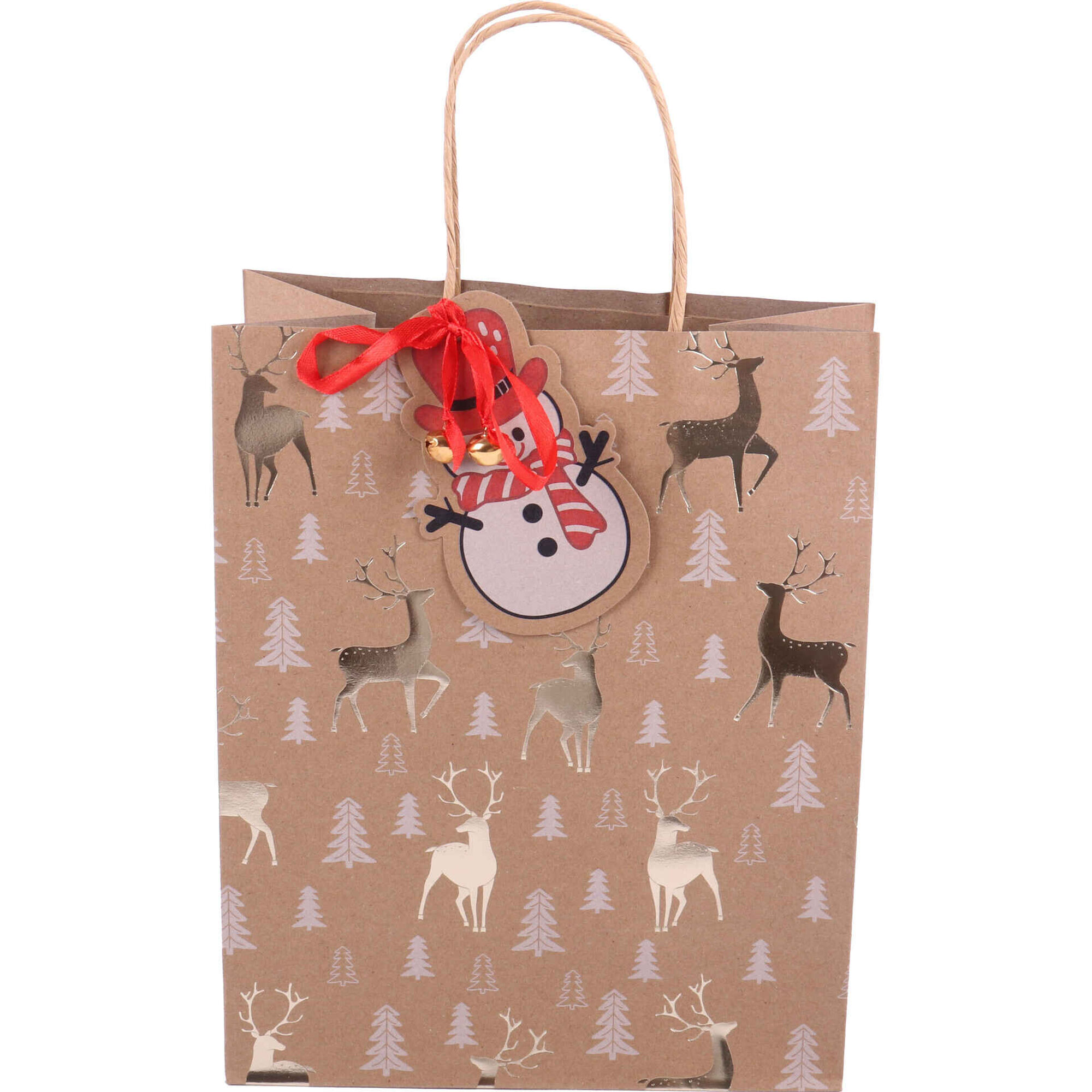 Saco para Presentes Garrafa Golden Christmas (vários modelos)