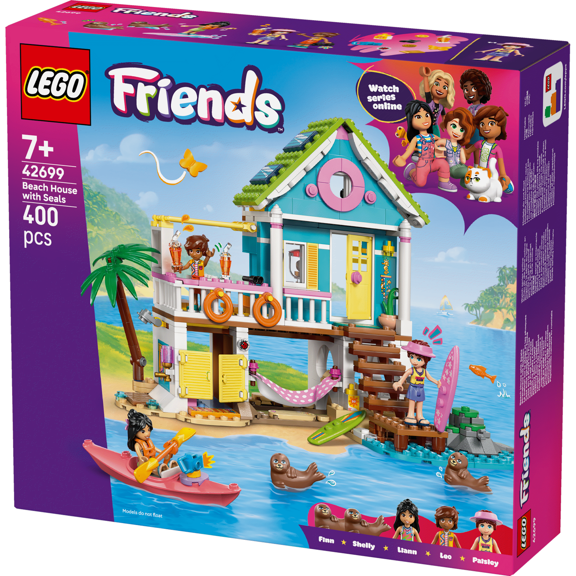 LEGO Friends - Casa da Praia com Focas - 42699