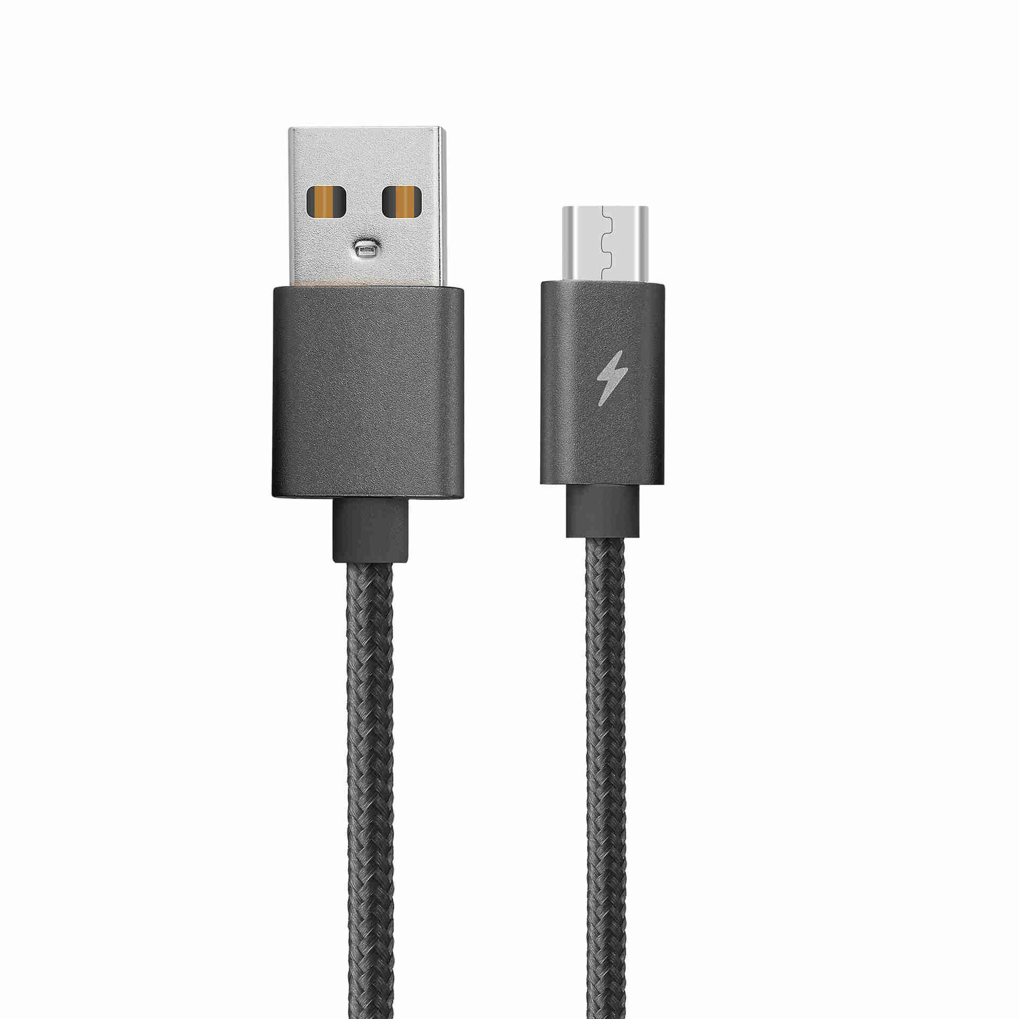 Cabo USB Micro USB 1,2m (várias cores)