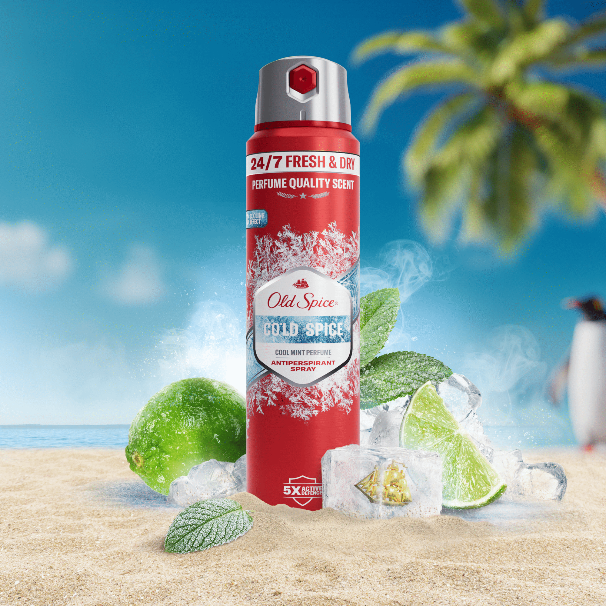 Desodorizante Spray Cold Old Spice