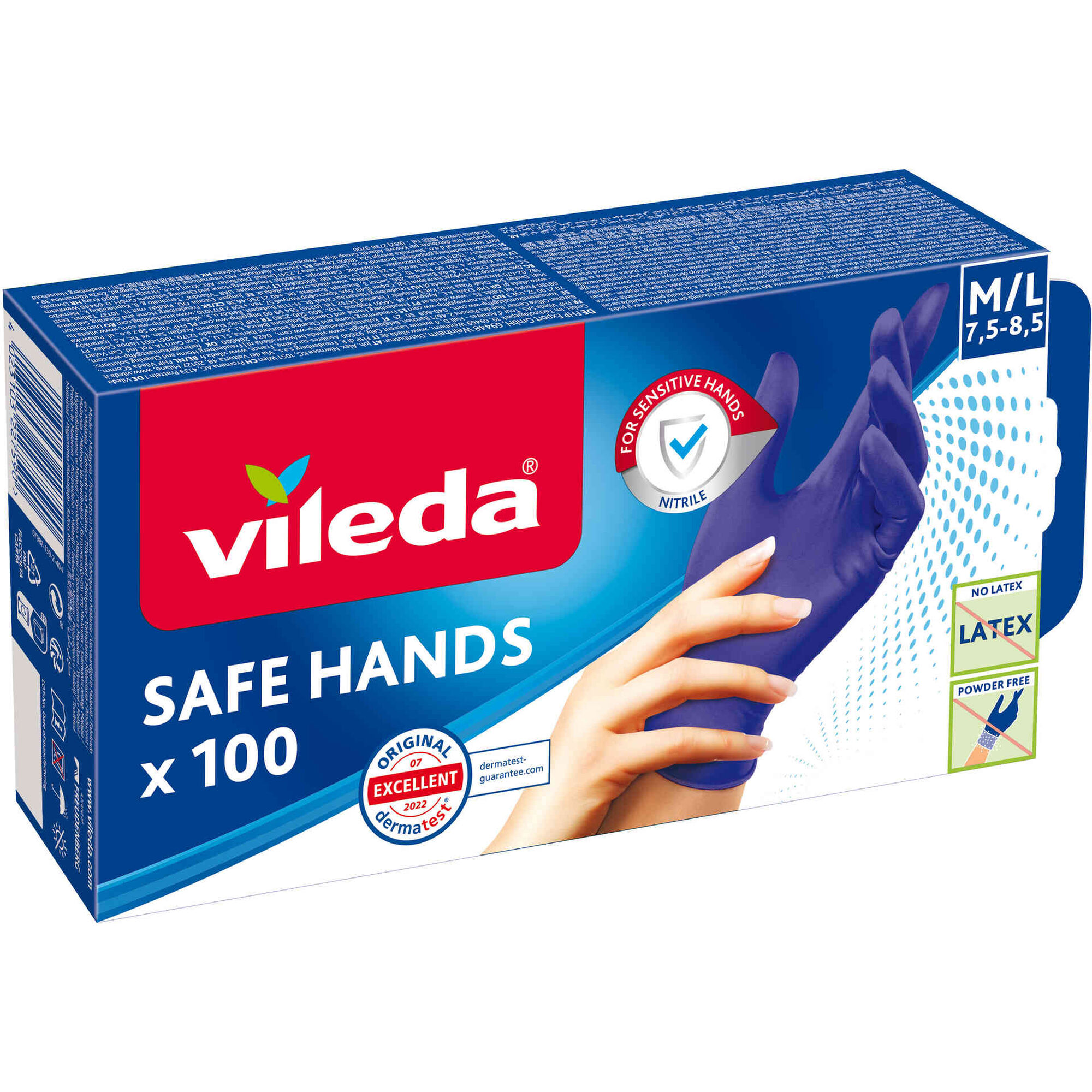 Luvas Descartáveis Tamanho M/L