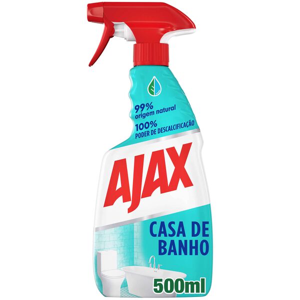Anti-Calcário Spray Casa de Banho Ajax