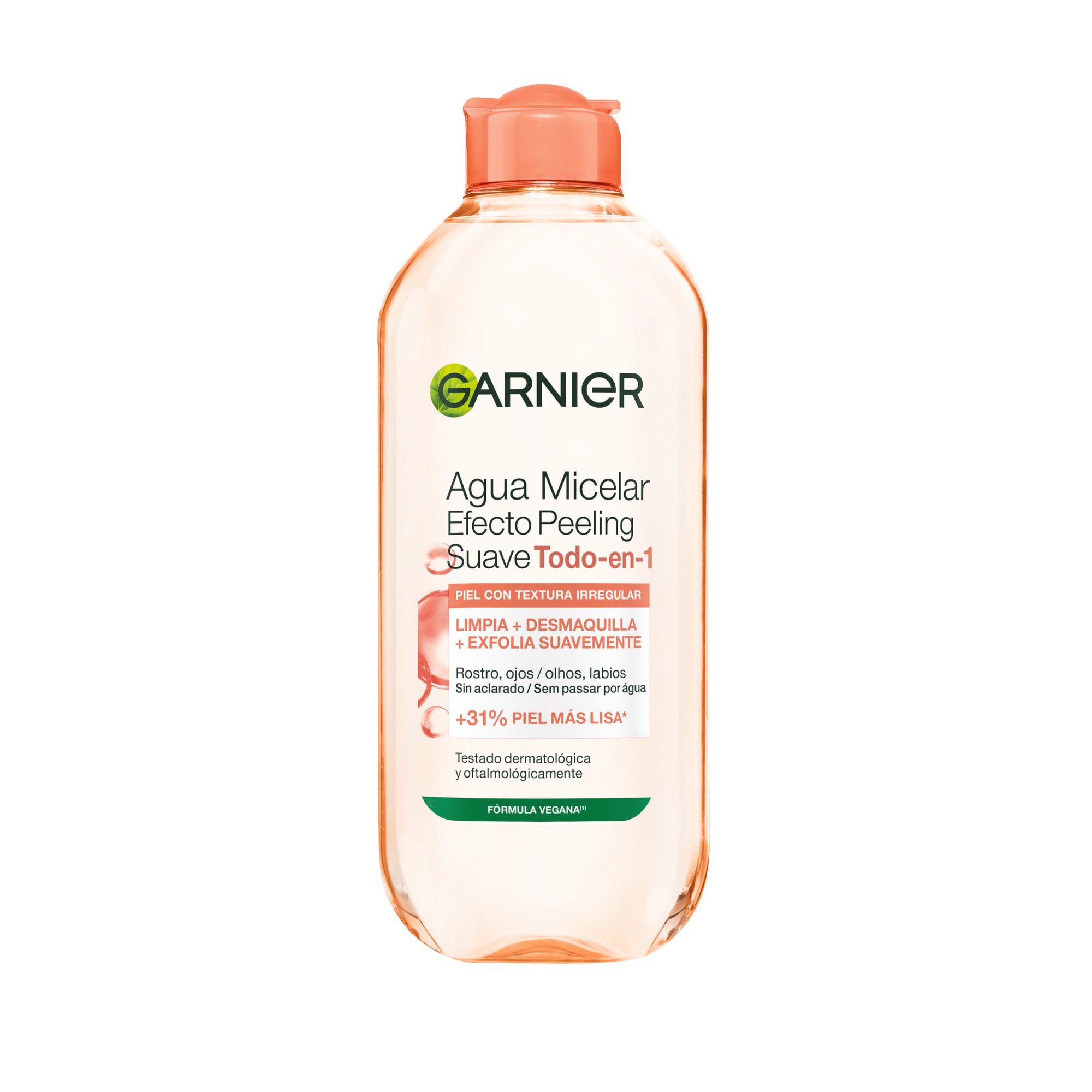 &Aacute;gua Micelar Efeito Peeling Garnier Skin Active