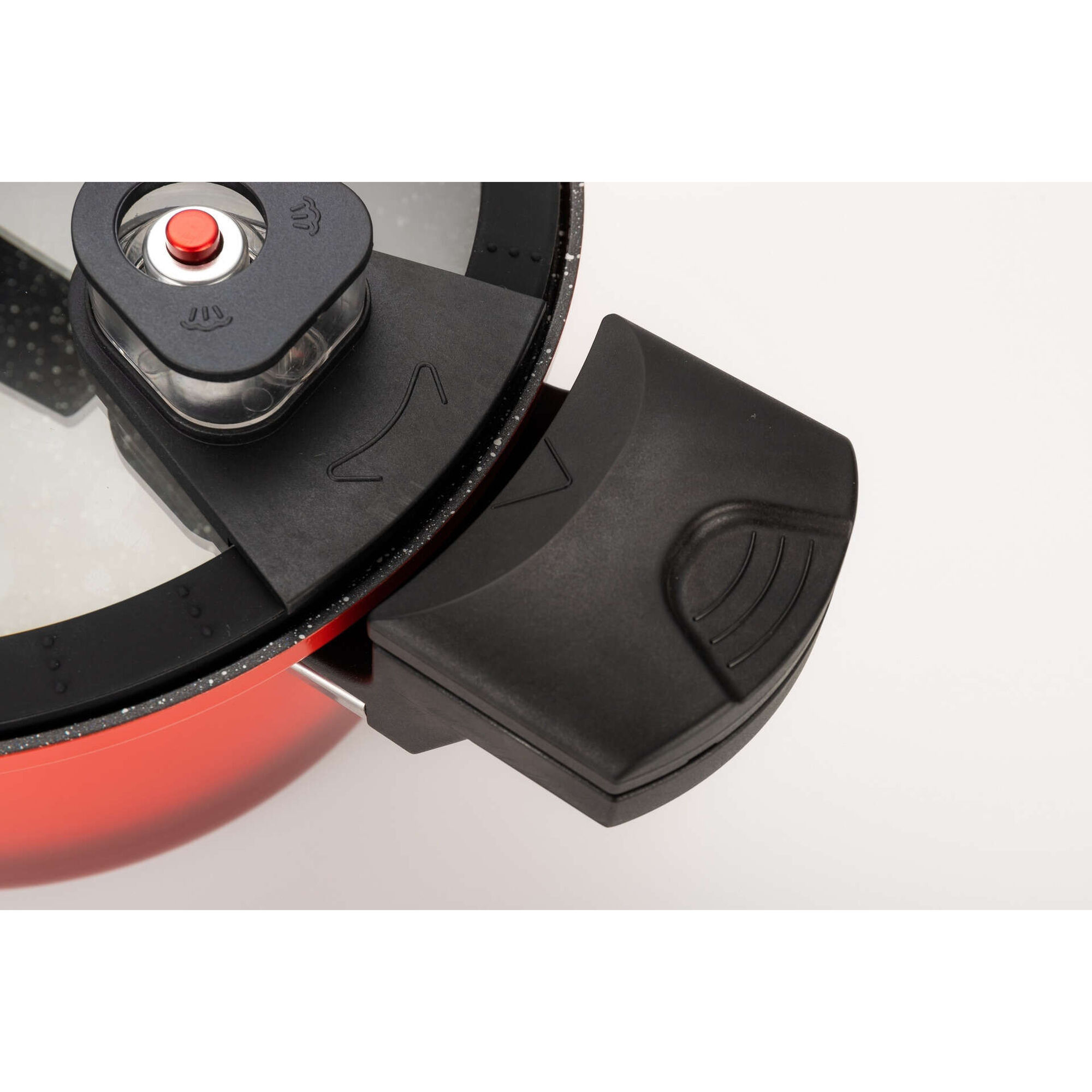 Panela Baixa Pressão 5L Vermelha