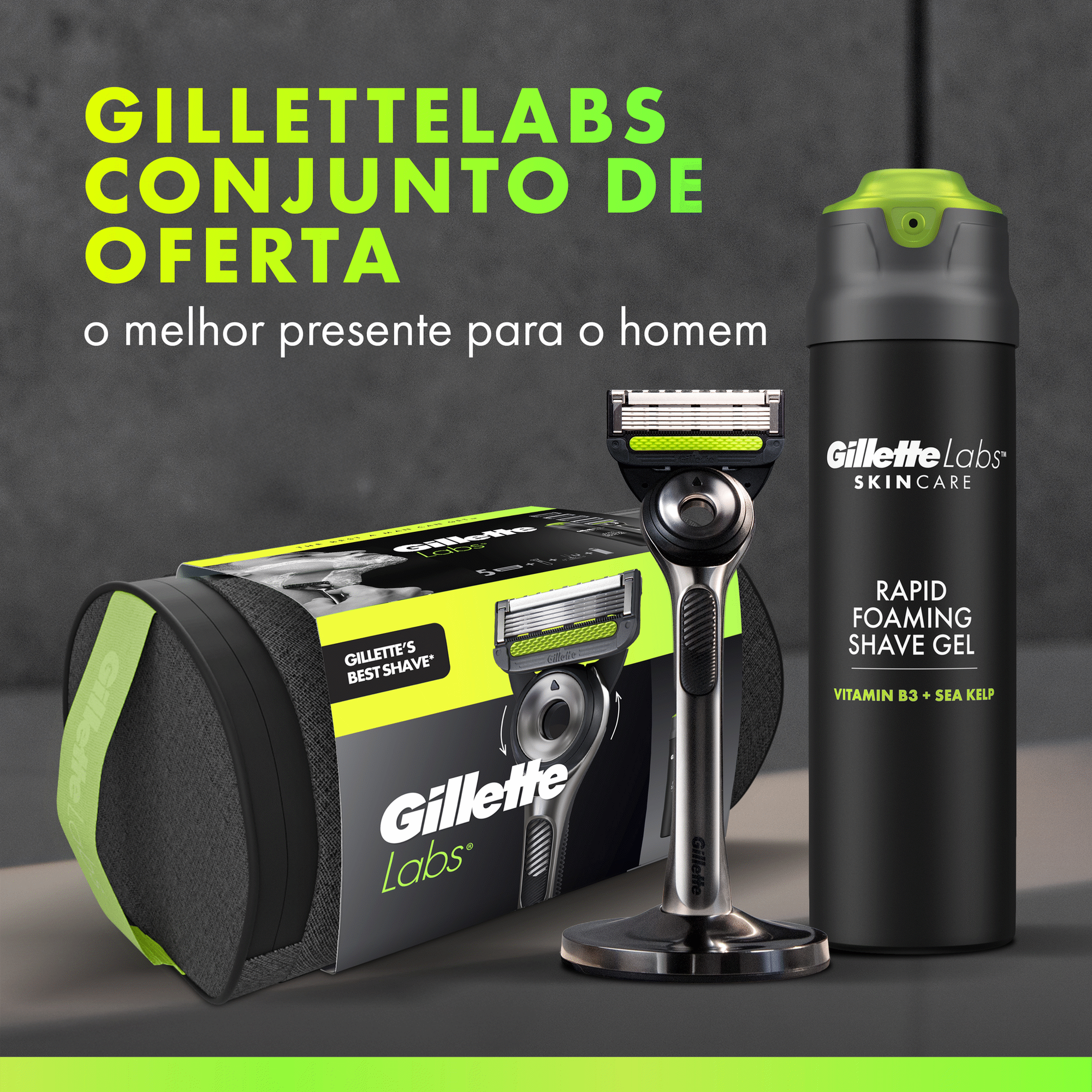 Coffret  Máquina de Barbear Labs