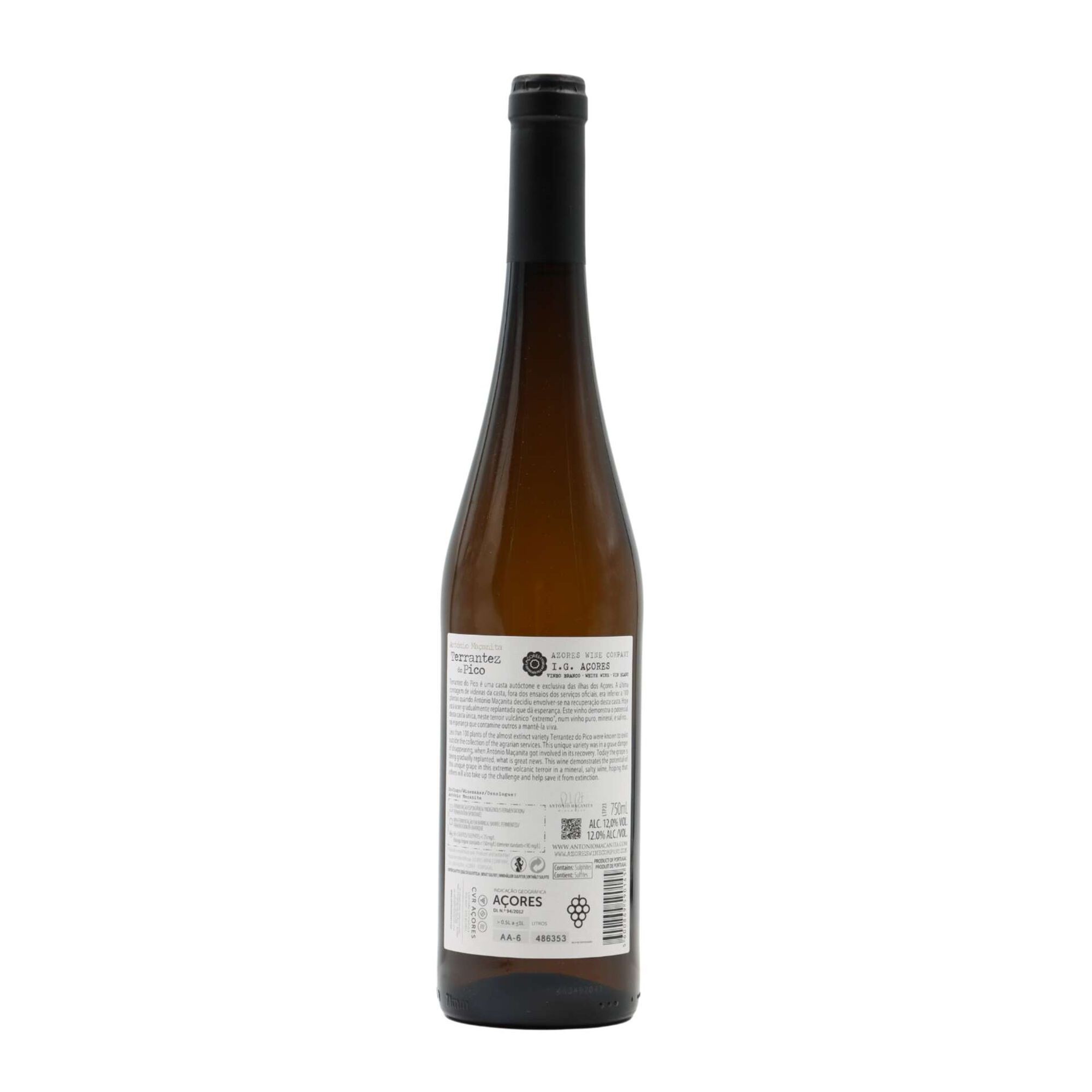 Azores Wine Company Terrantez do Pico Vinho Branco A&ccedil;ores