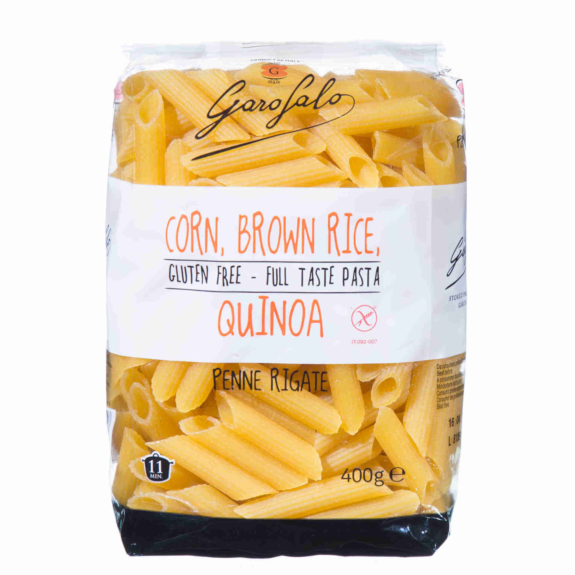 Massa Penne Rigate sem Glúten