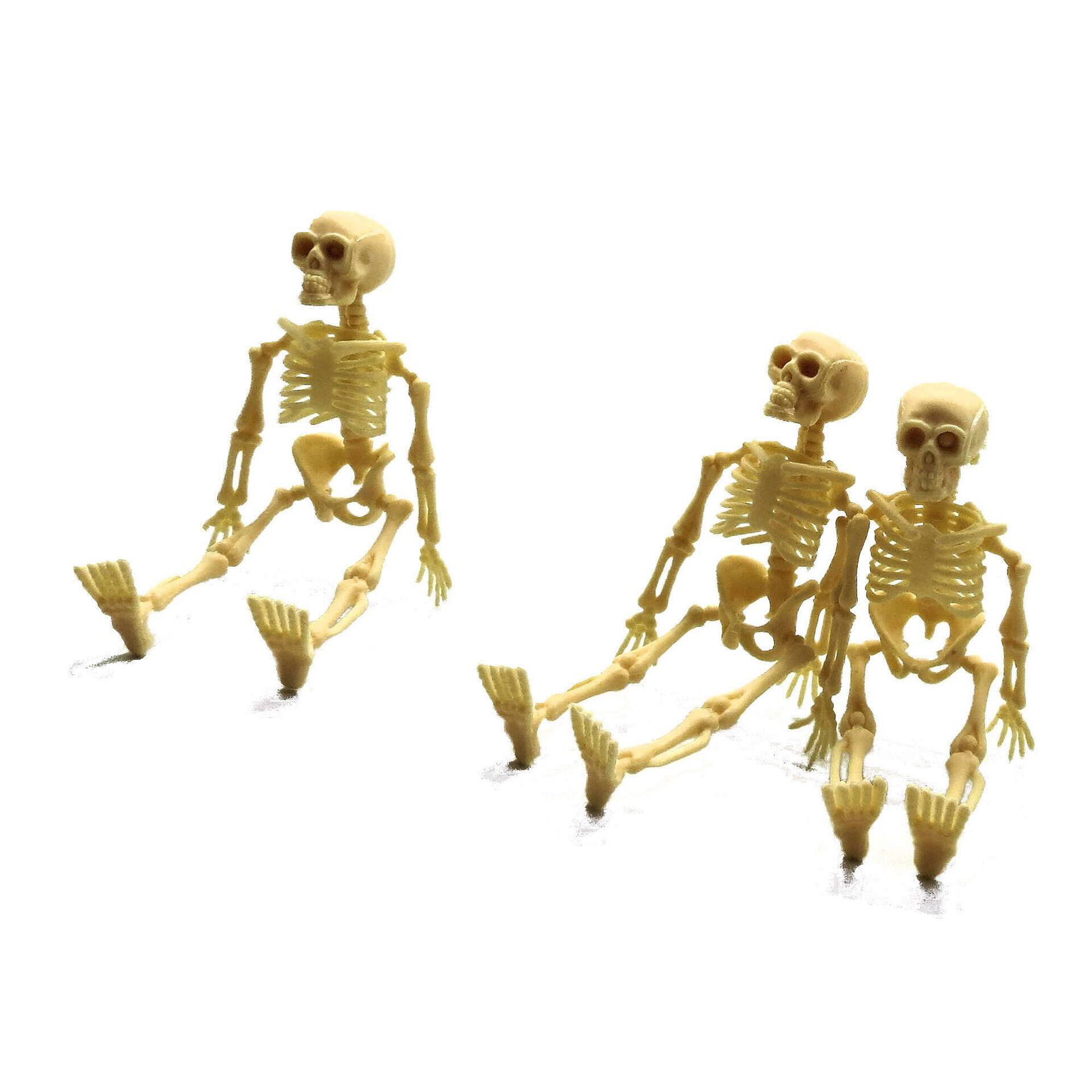 Conjunto 3 Esqueletos Decorativos