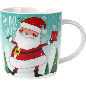 Caneca Pai Natal 360ml com Caixa Vermelha