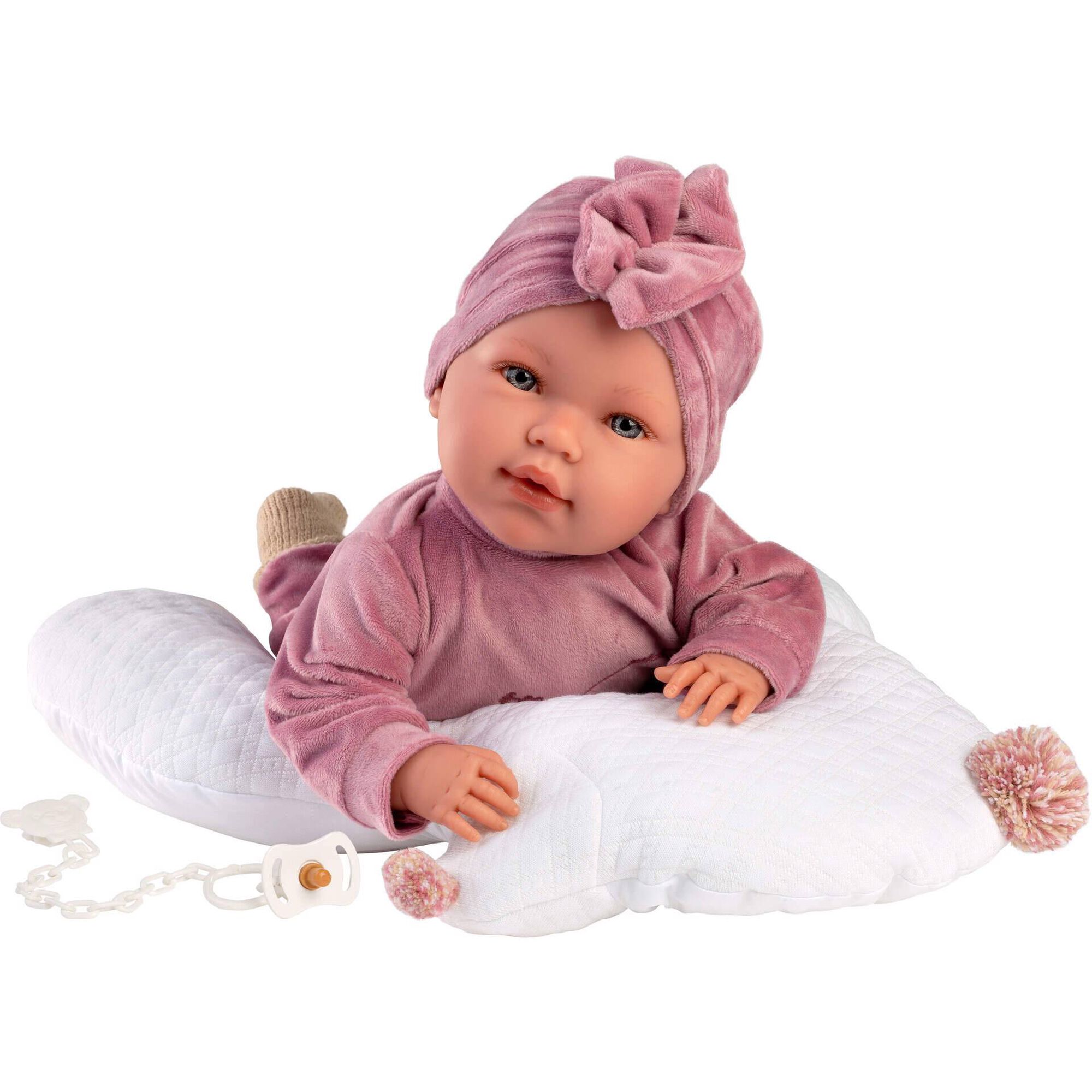 Beb&eacute; Mimi Chorona 42cm com Almofada