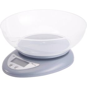 Balan&ccedil;a de Cozinha Digital Cinza Bazar&atilde;o