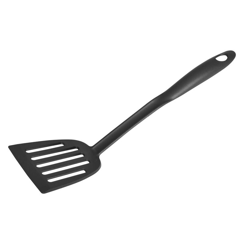 Vira Fritos Plástico Preto Basic Kasa