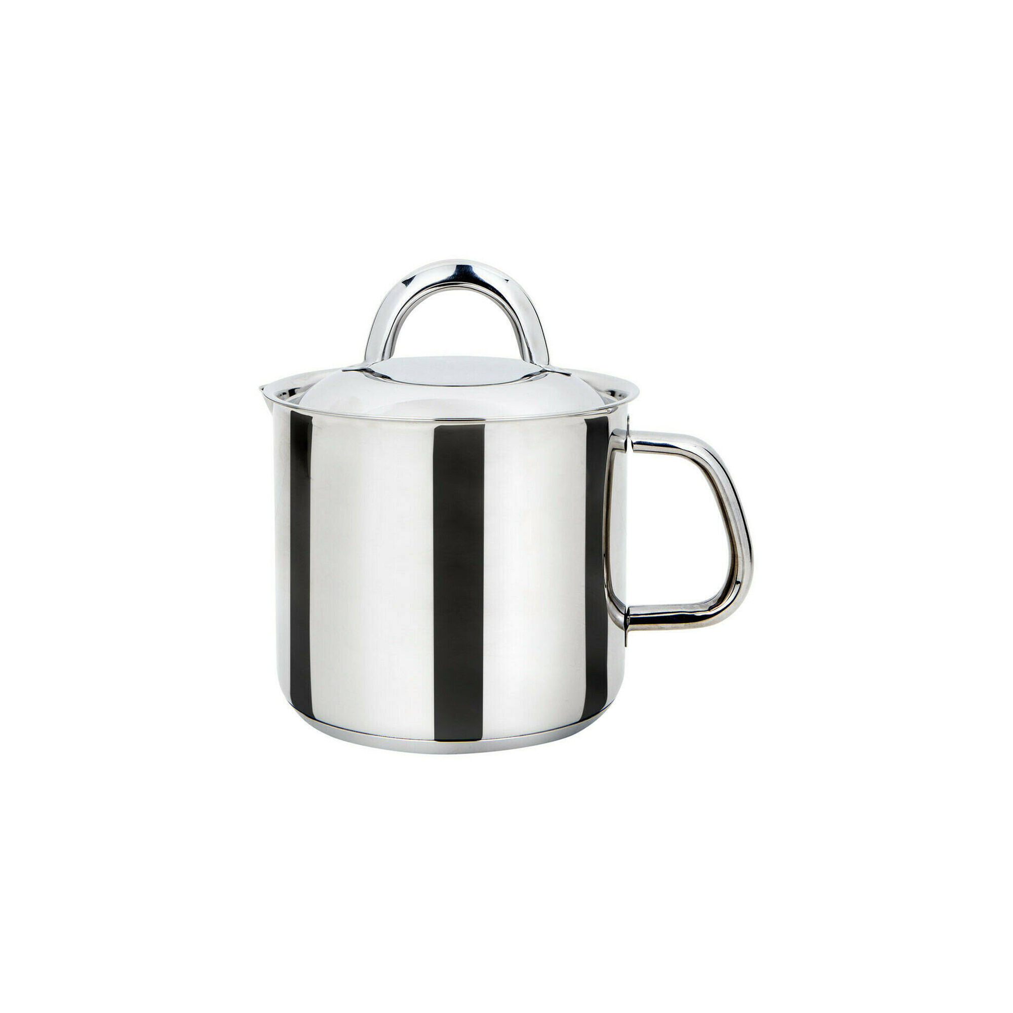 Cafeteira Aço Inoxidável com Asa e Tampa 0,9L À Portuguesa Cafeteira Aço Inoxidável com Asa e Tampa 0,9L À Portuguesa