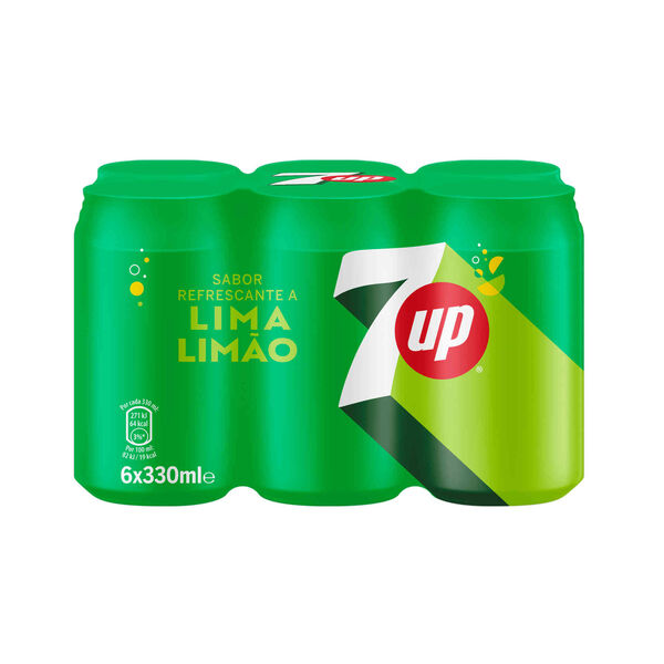 Refrigerante em Lata com Gás Lima Limão 7Up