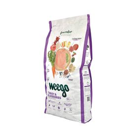 Ra&ccedil;&atilde;o para C&atilde;o S&eacute;nior Peru e Mirtilos Weego