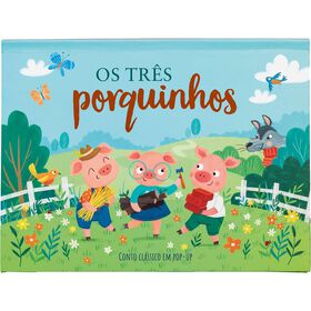 Conto Clássico em Pop-Up - Os Três Porquinhos