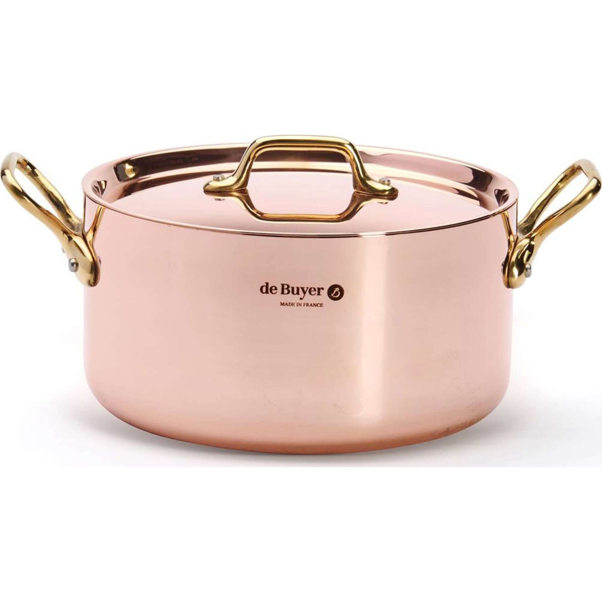Panela Cobre e Inox 20 cm Inocuivre deBuyer
