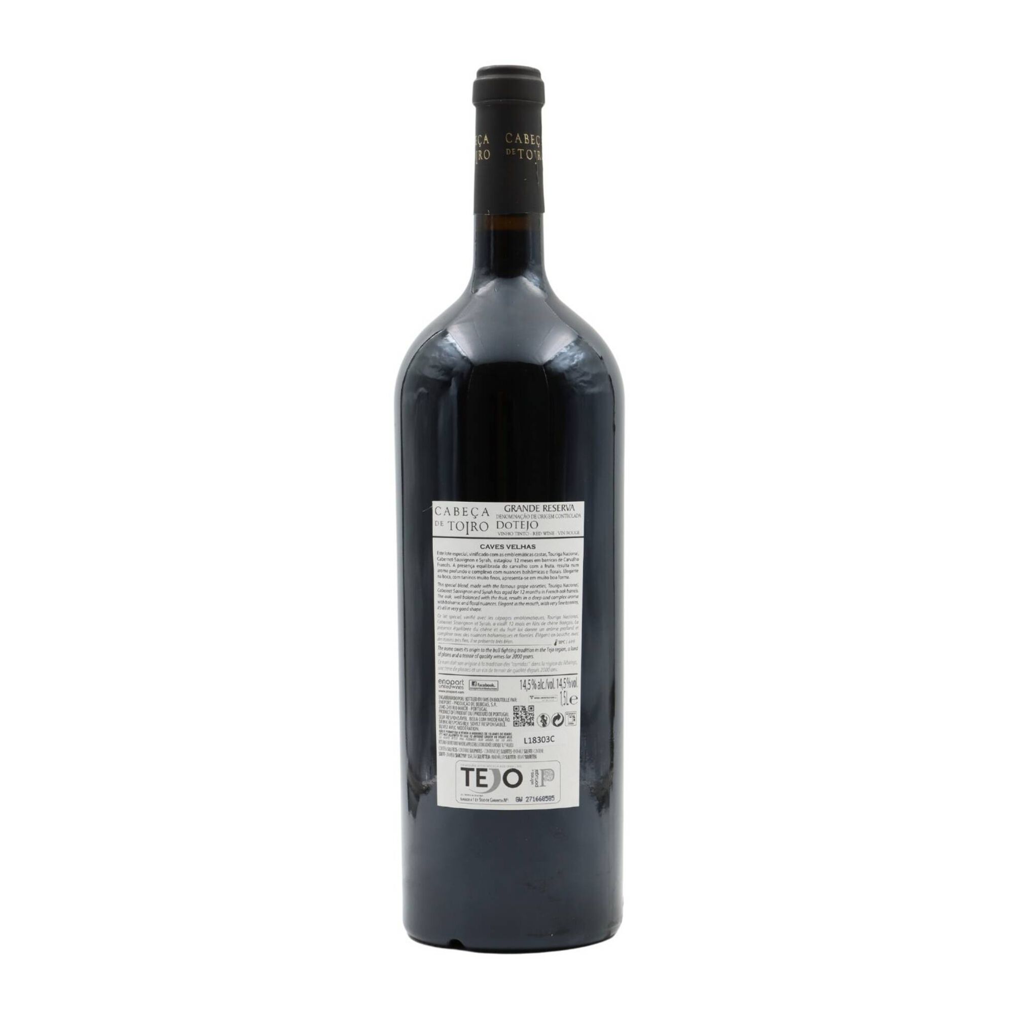 Magnum Cabe&ccedil;a de Toiro Grande Reserva Tejo Vinho Tinto