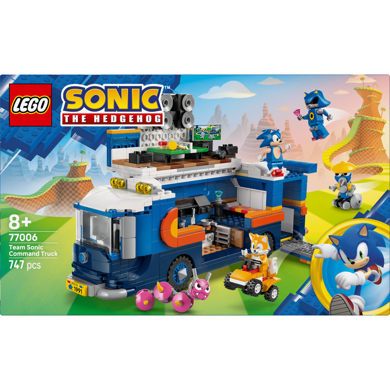 LEGO Sonic The Hedgehog - Camião De Comando Team Sonic - 77006