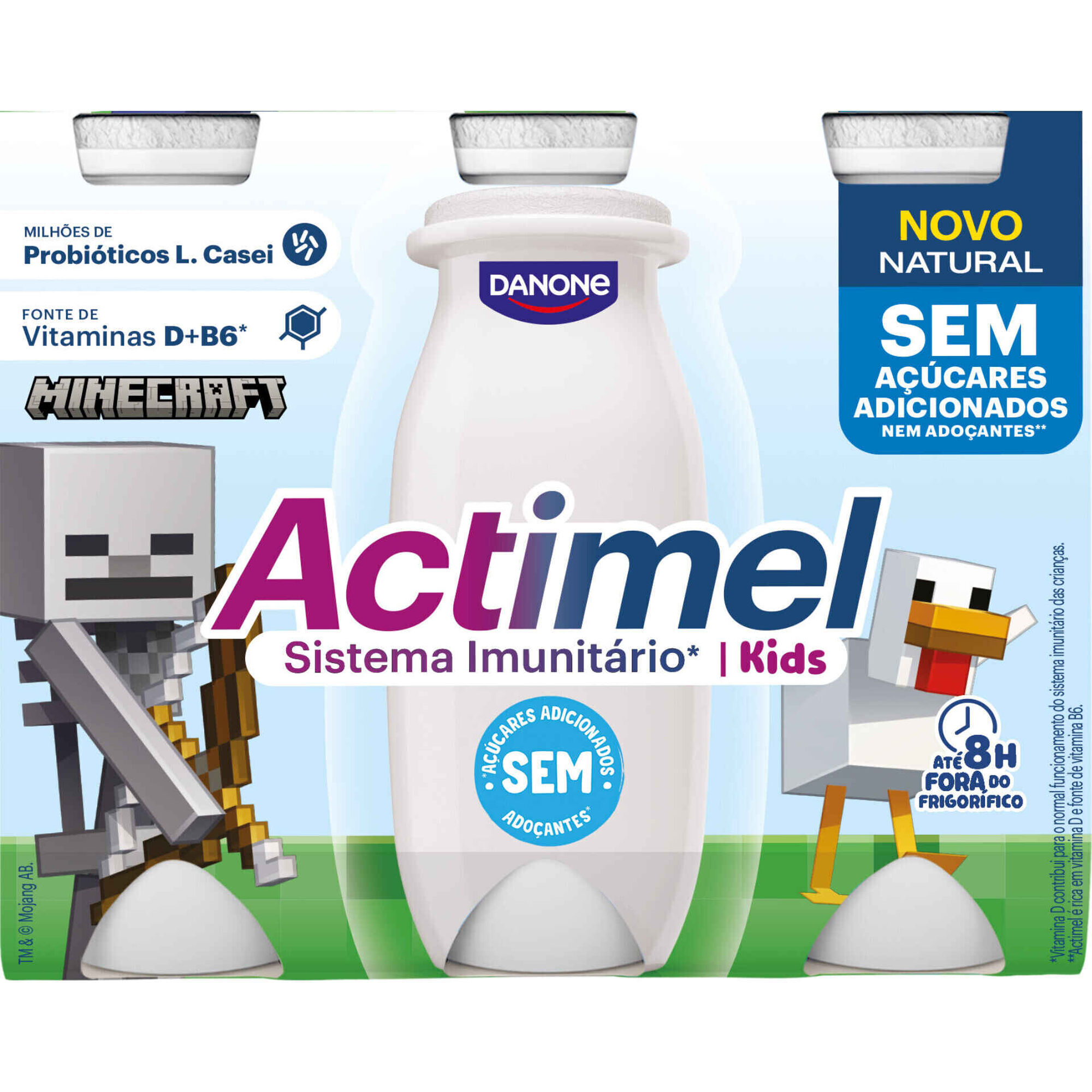 Iogurte L&iacute;quido Defesa Natural Infantil Actimel Danone