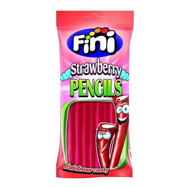 Gomas Lápis de Morango Fini