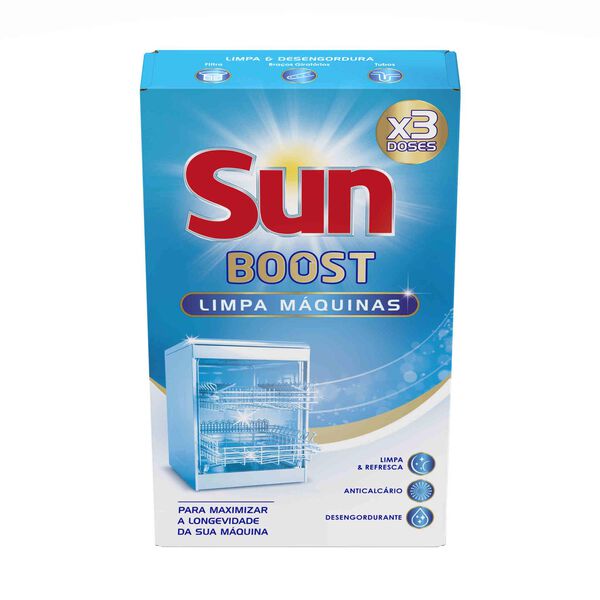 Limpa Máquina Loiça Boost Sun