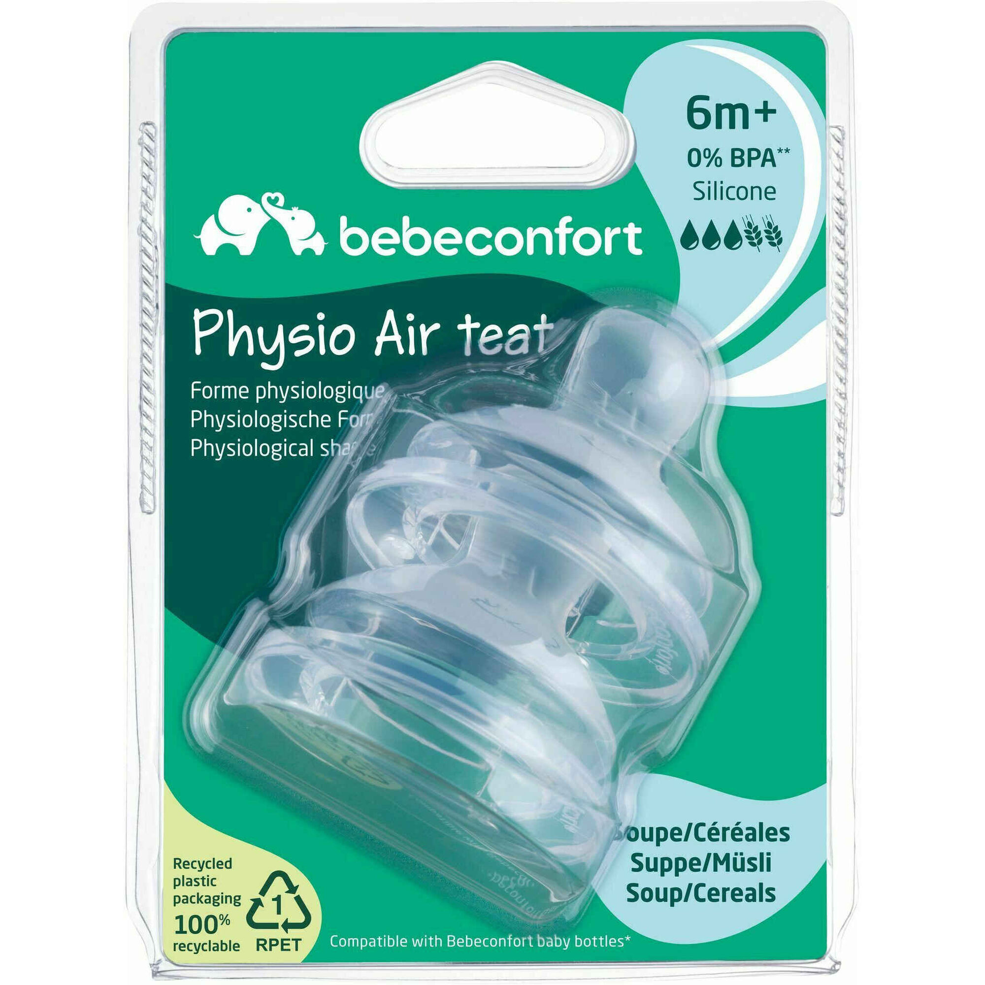 Tetinas Physio Sopa e Papas 6M+