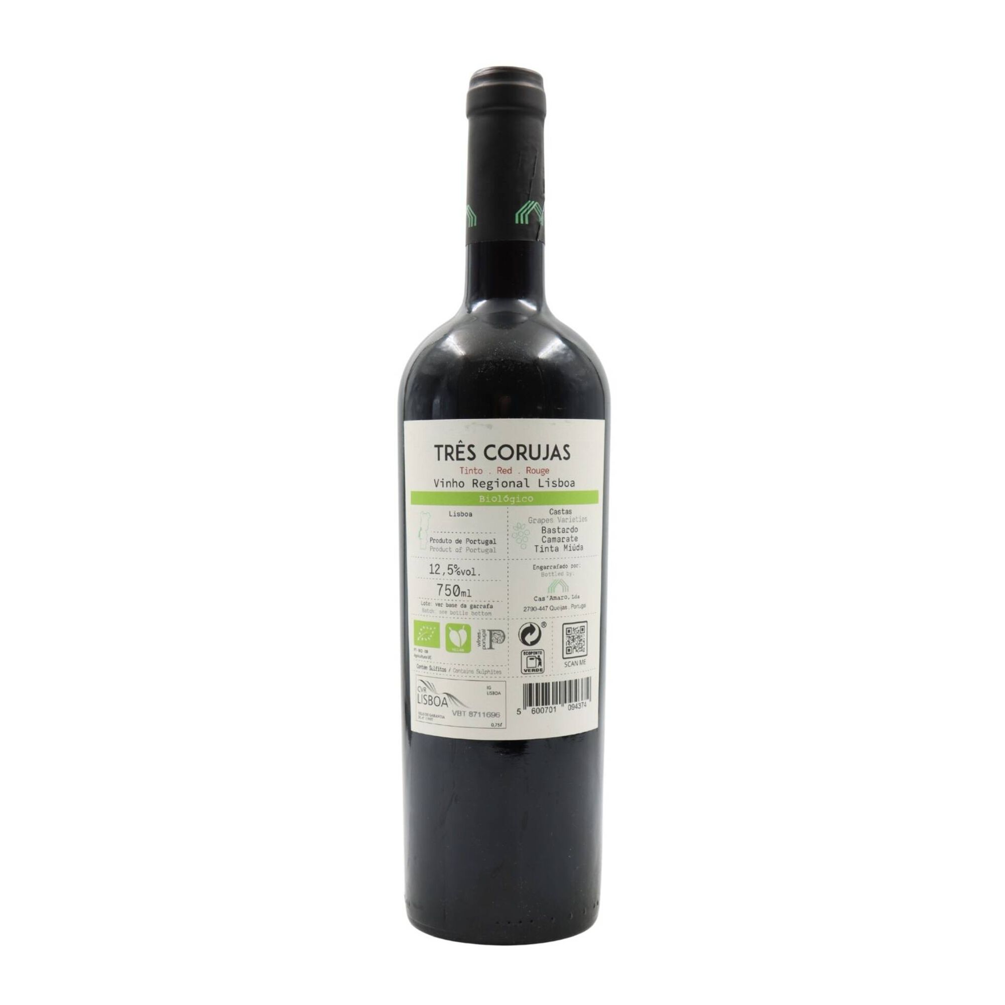 Tr&ecirc;s Corujas Lisboa Vinho Tinto