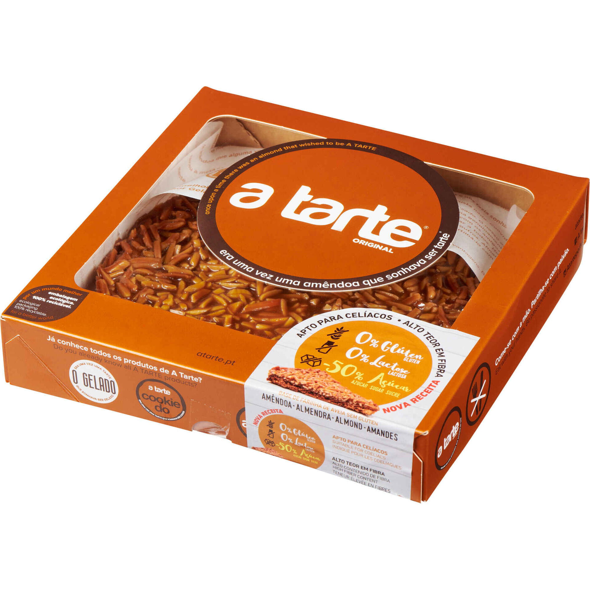 Tarte de Am&ecirc;ndoa sem Gl&uacute;ten A Tarte