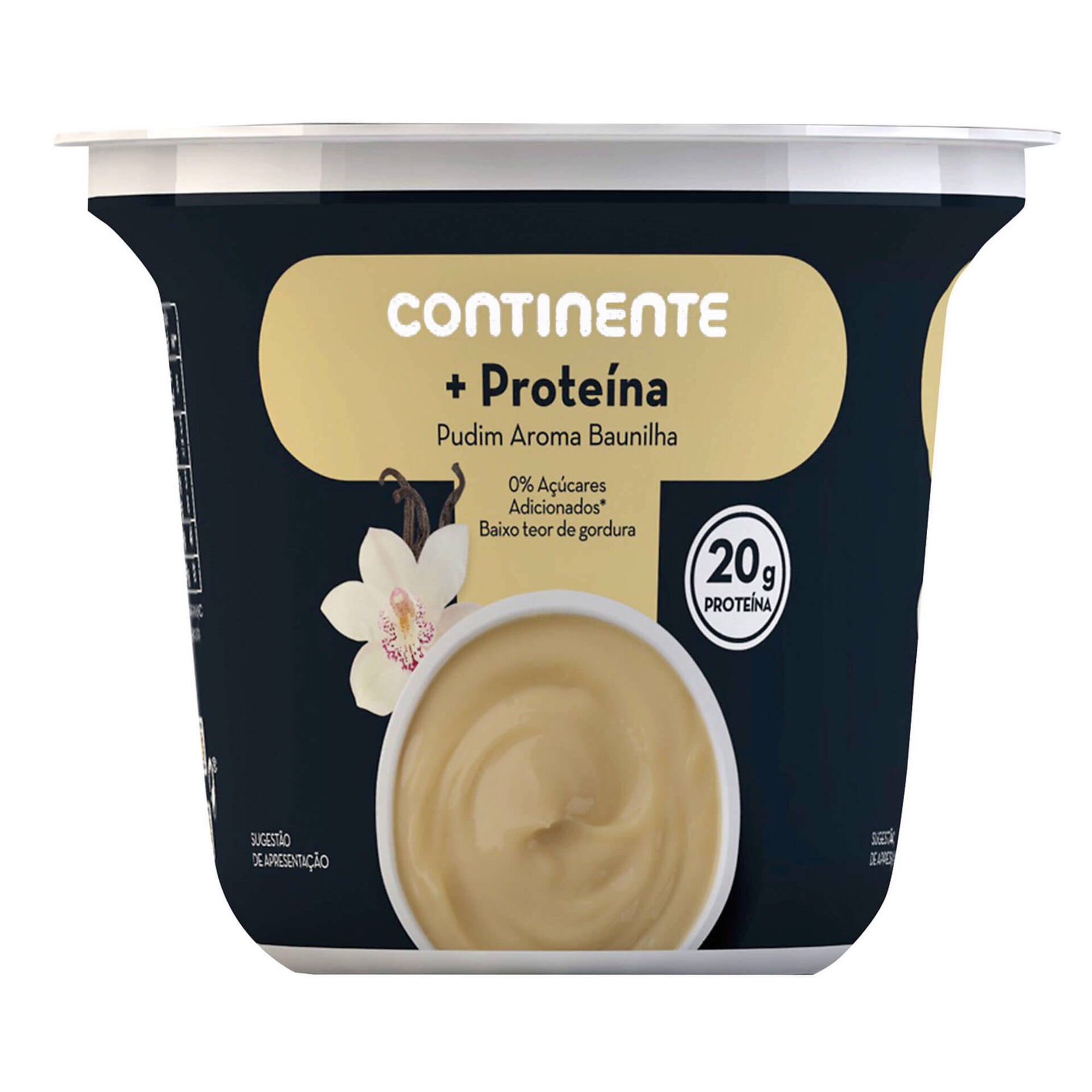 Pudim +Proteína Baunilha