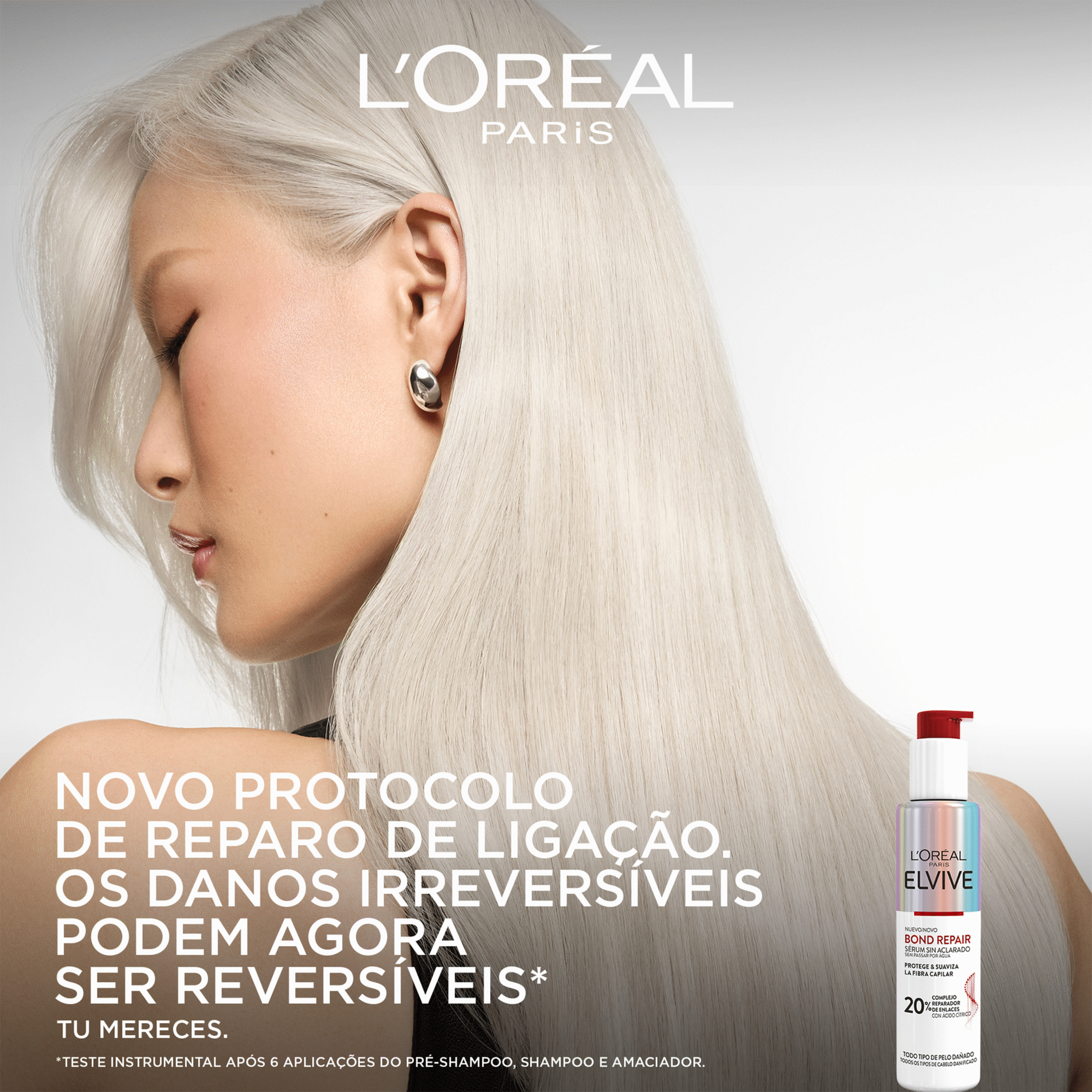 S&eacute;rum Cabelo Bond Repair L'Or&eacute;al Paris Elvive