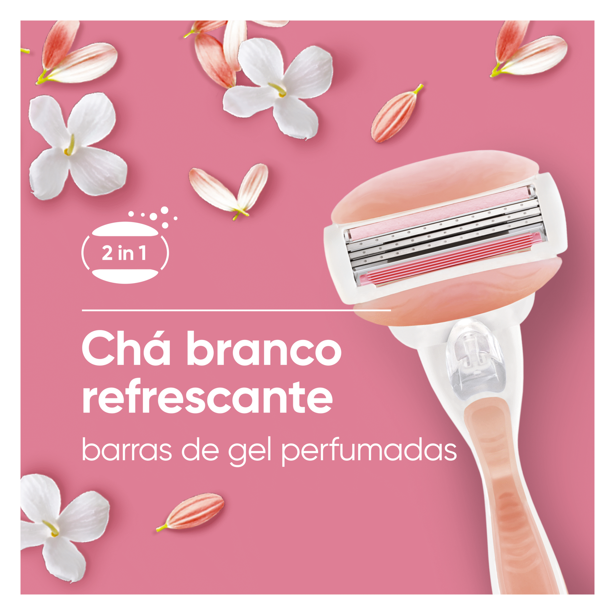 Máquina Depilatória Venus Comfortglide Spa Breeze com 1 Recarga Máquina Depilatória Venus Comfortglide Spa Breeze com 1 Recarga