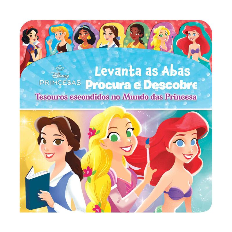 Tesouros Escondidos no Mundo das Princesas - Levanta as Abas de Pi Kids