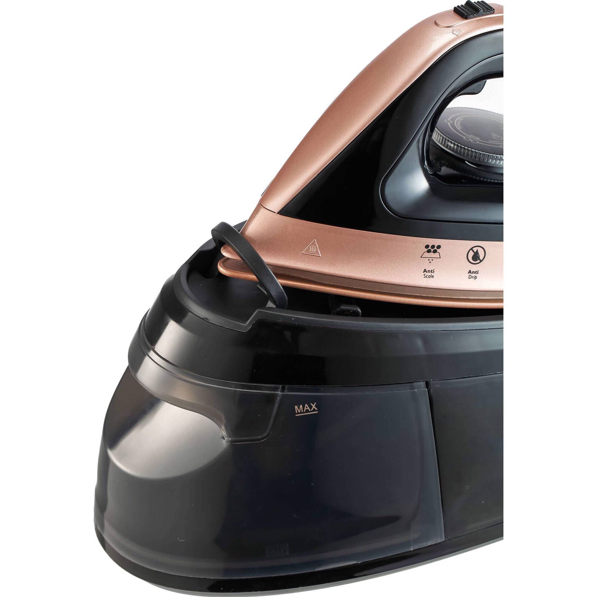 Ferro de Engomar com Caldeira Preto 2500W Bazar&atilde;o